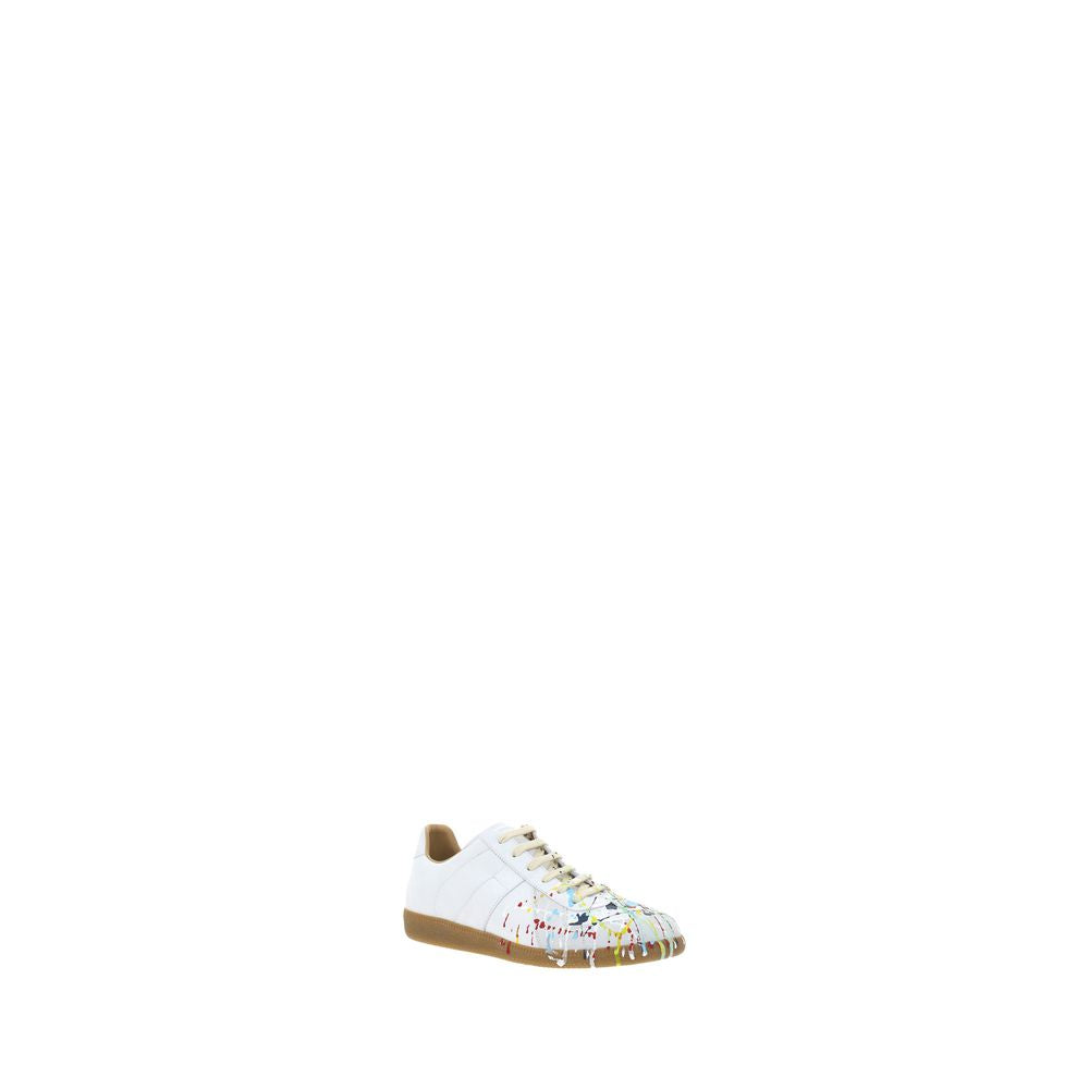 Maison Margiela White Low Top Sneakers for Men alternate view