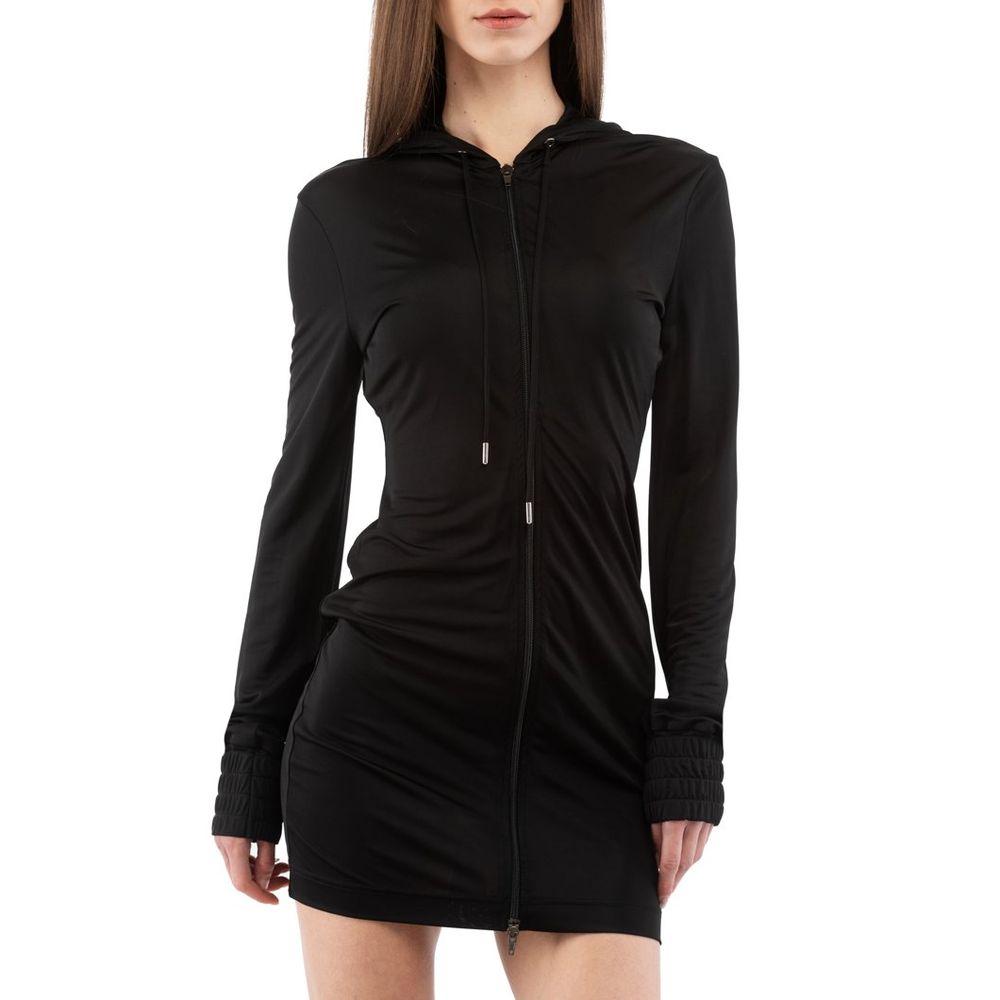 Robe décontractée Moschino noire en viscose