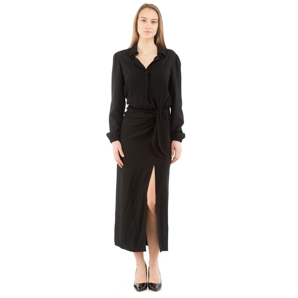 Robe décontractée Moschino en plumes de marabout noires