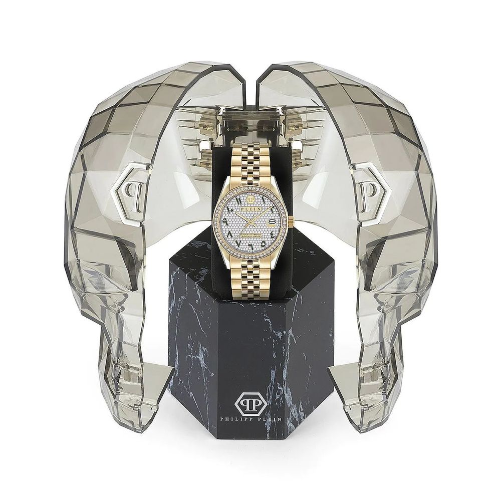 Philipp Plein Gold Dress Watches for Women detail view
