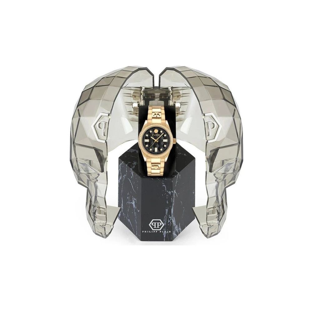 Philipp Plein Gold Dress Watches for Women detail view