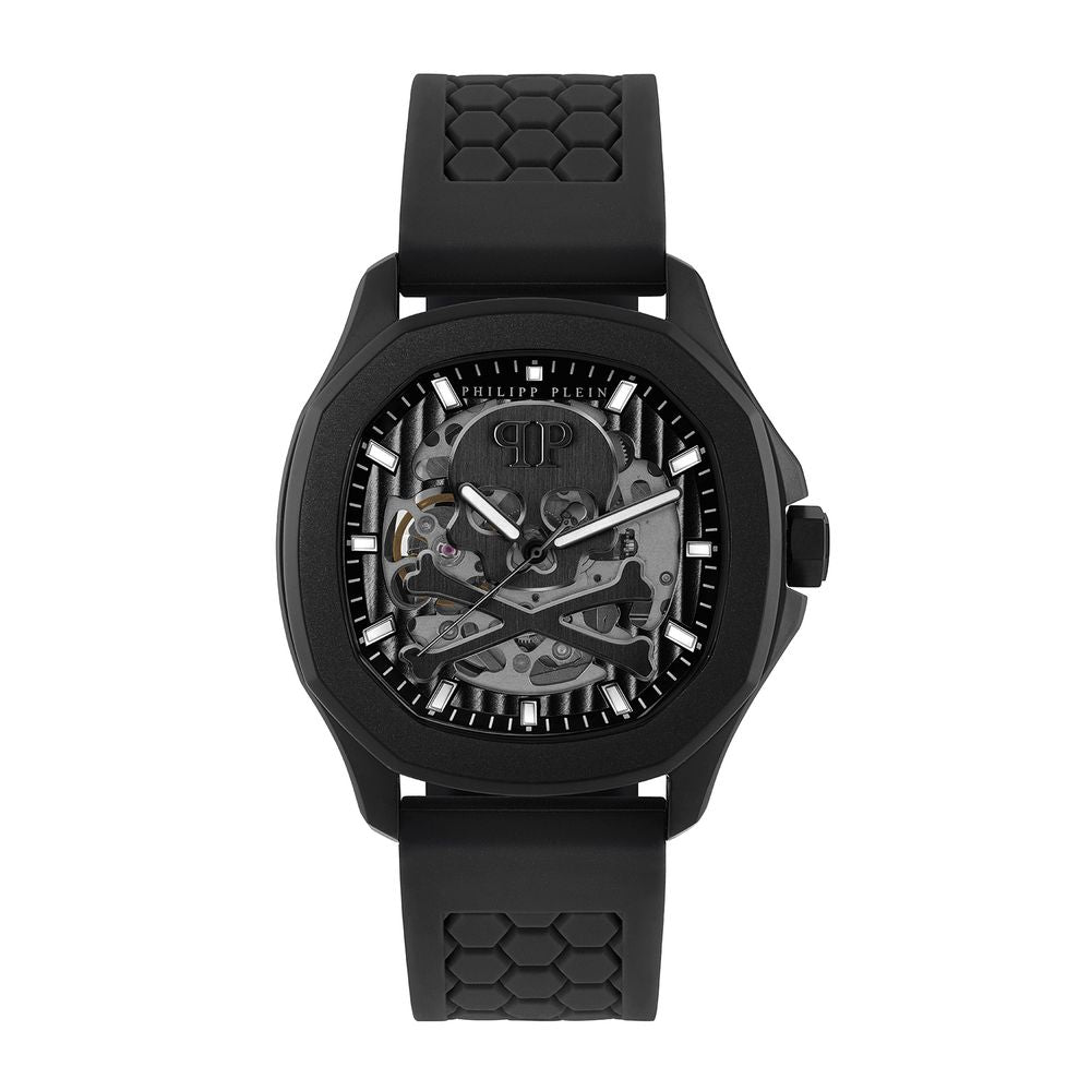 Philipp Plein Black Sport Watch for Men