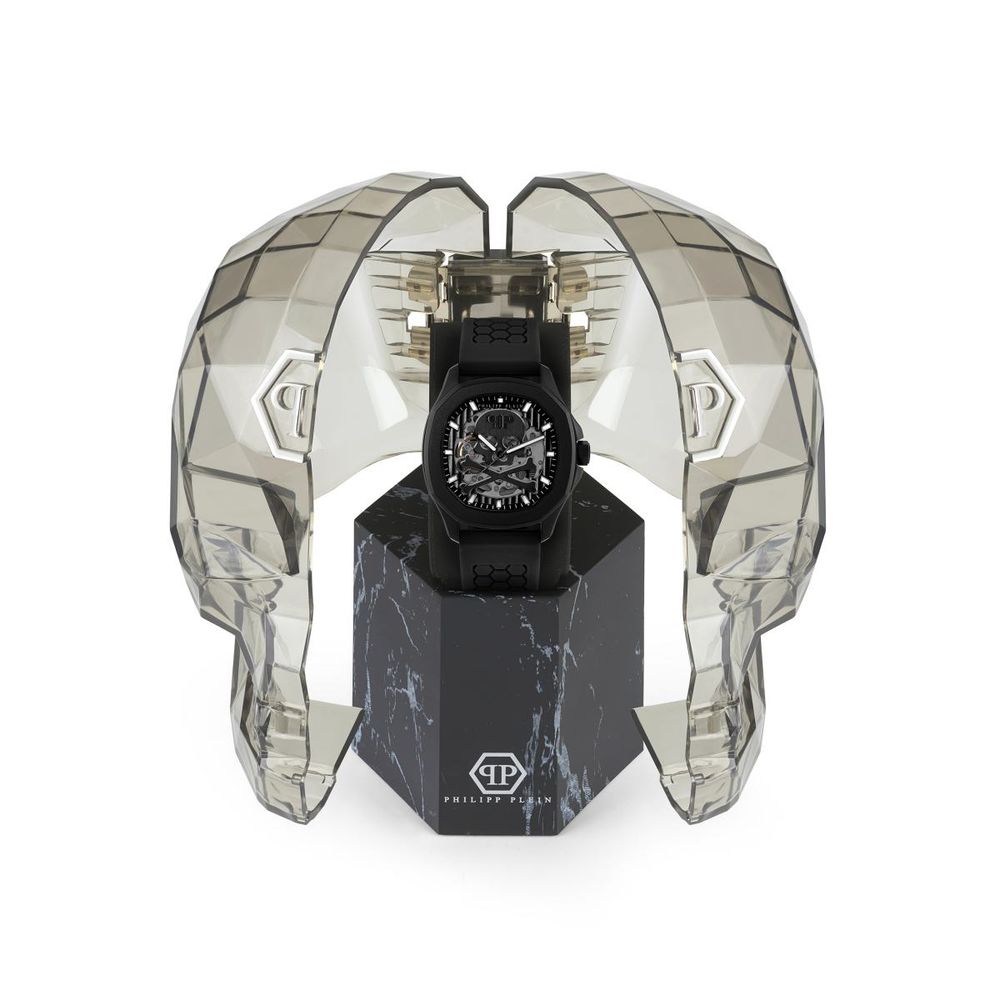 Philipp Plein Black Sport Watch for Men detail view