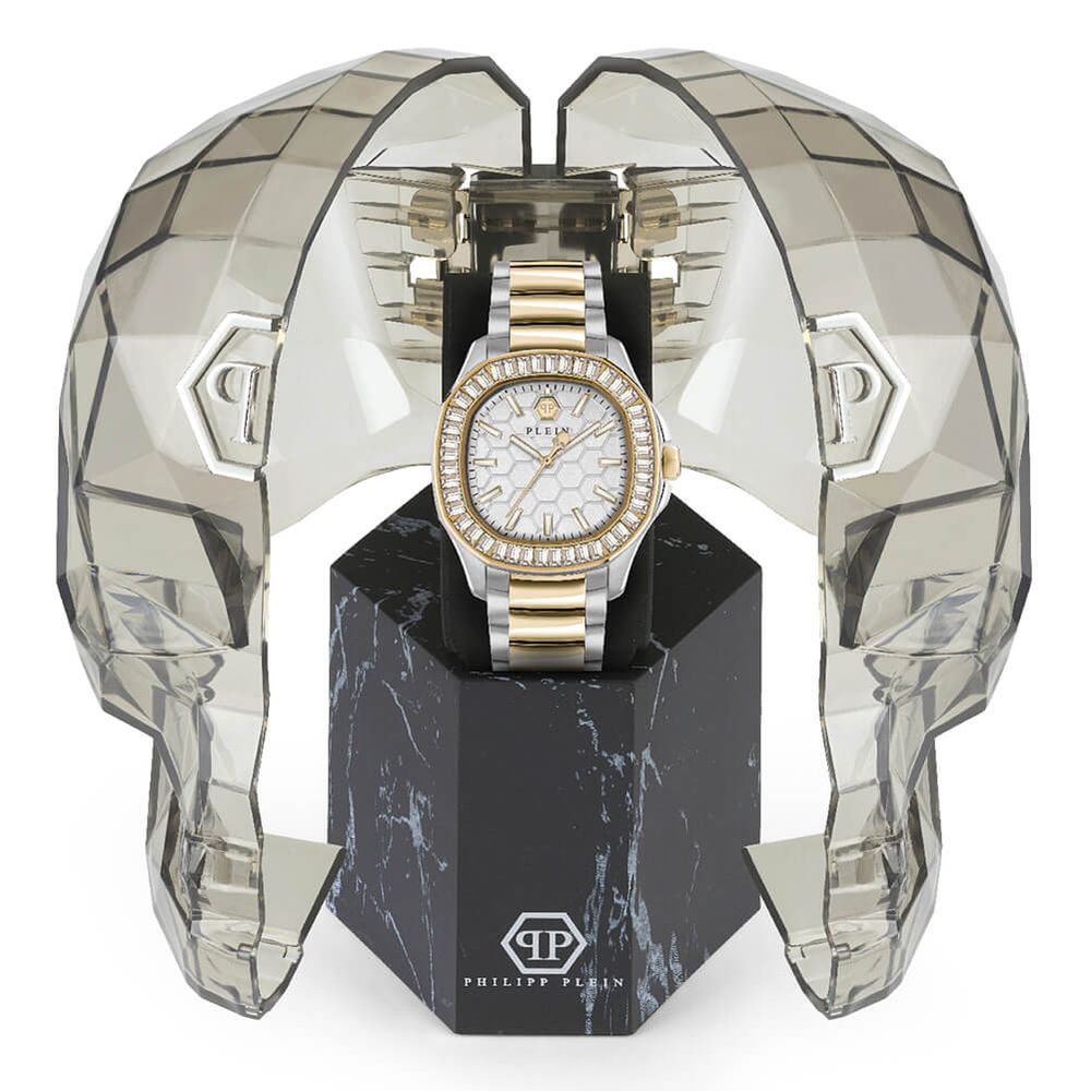 Philipp Plein Gold Dress Watches for Women detail view