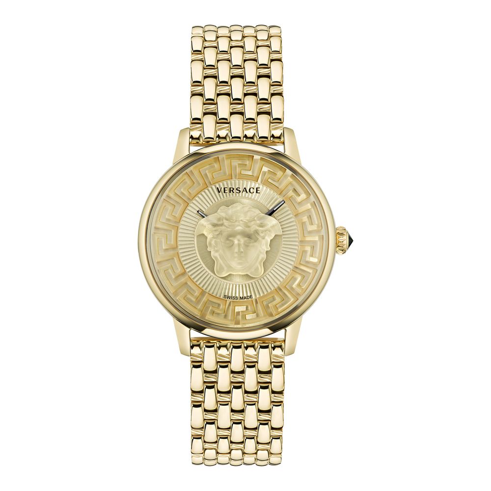 Versace Gold Dress Watches Unisex