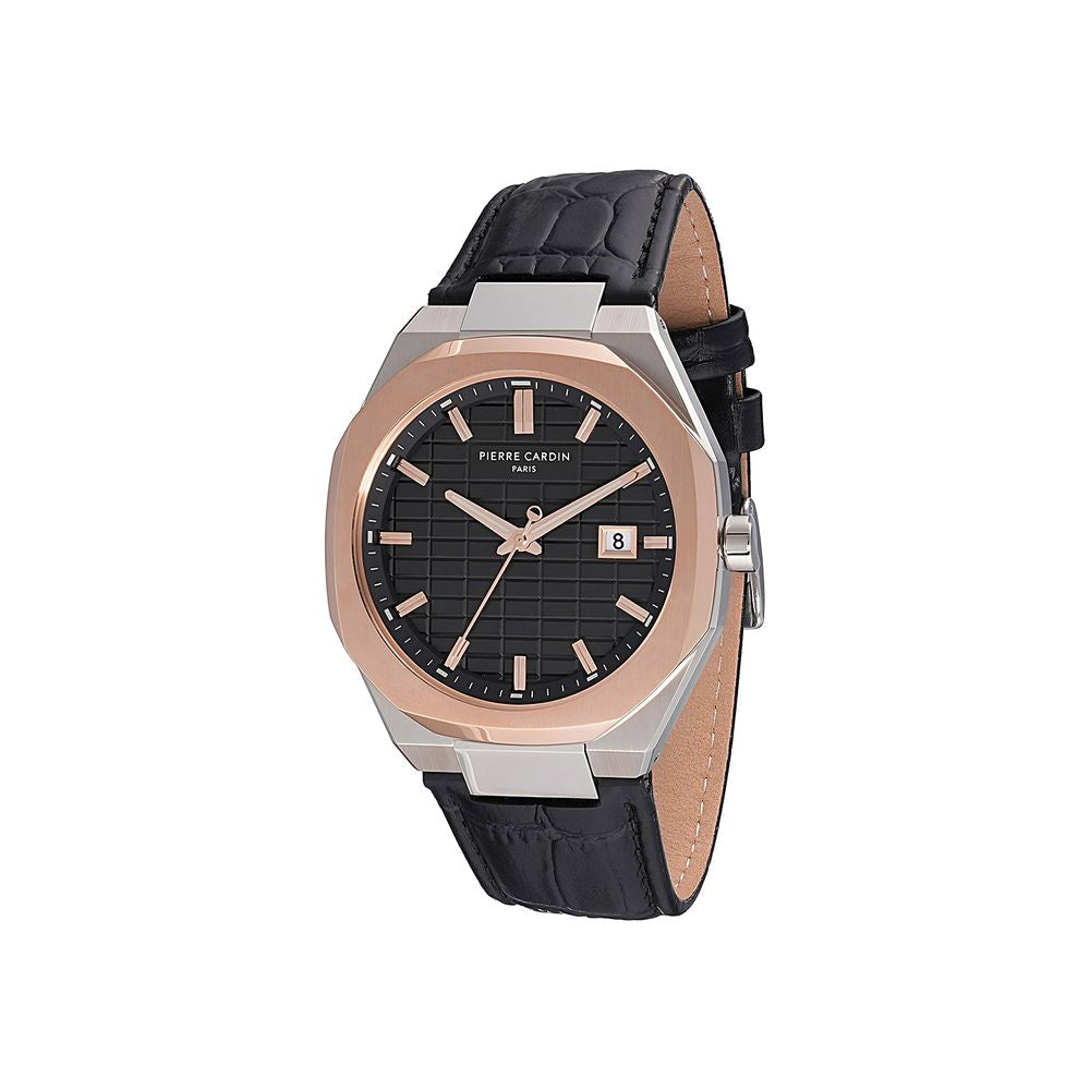 Pierre Cardin Black Dress Watches for Men