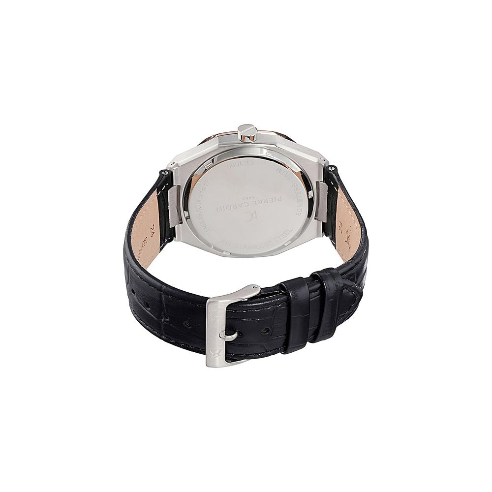 Pierre Cardin Black Dress Watches for Men detail view