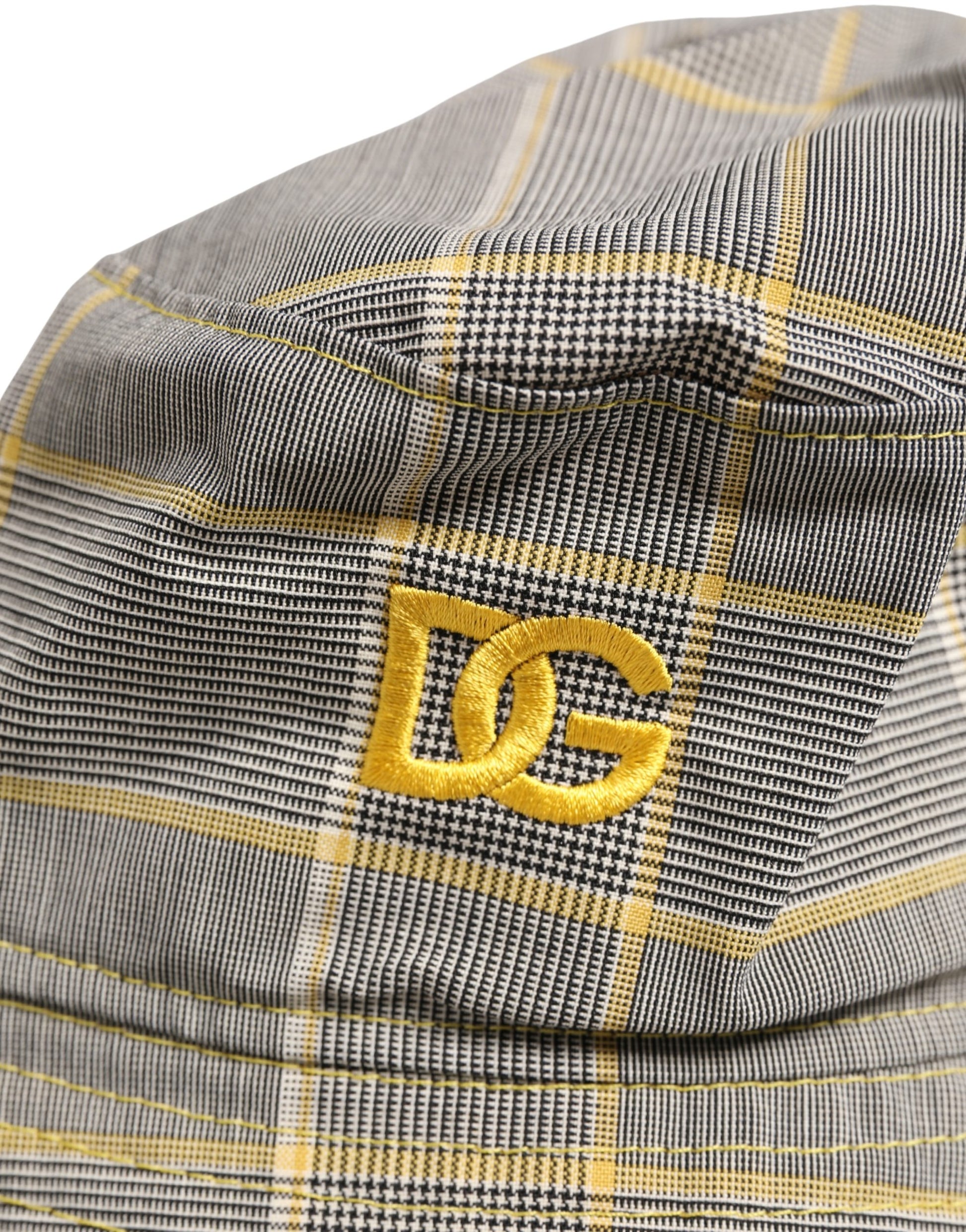 Dolce & Gabbana Grey Bucket Hats for Men side view