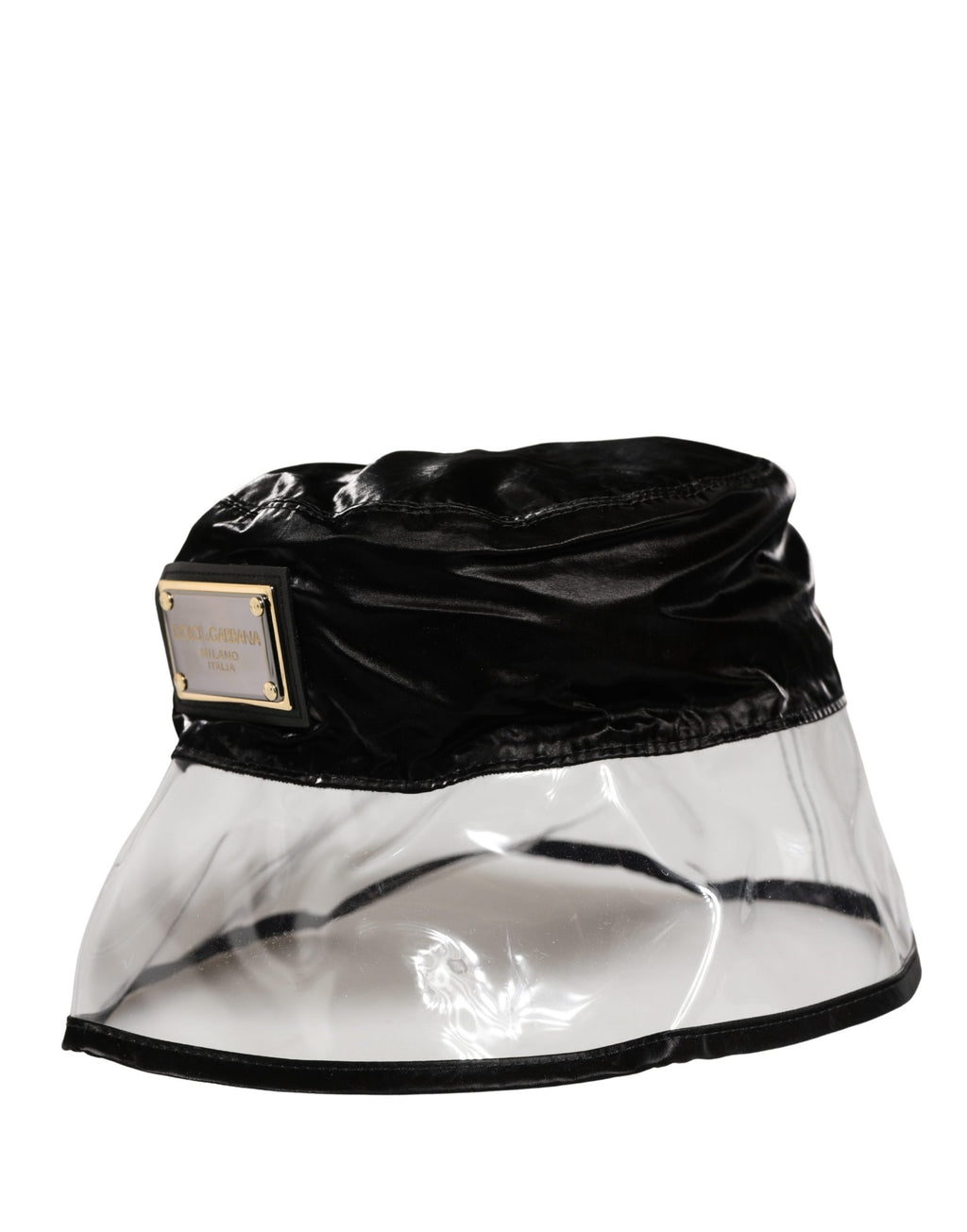 Dolce & Gabbana Black Bucket Hats for Men detail view