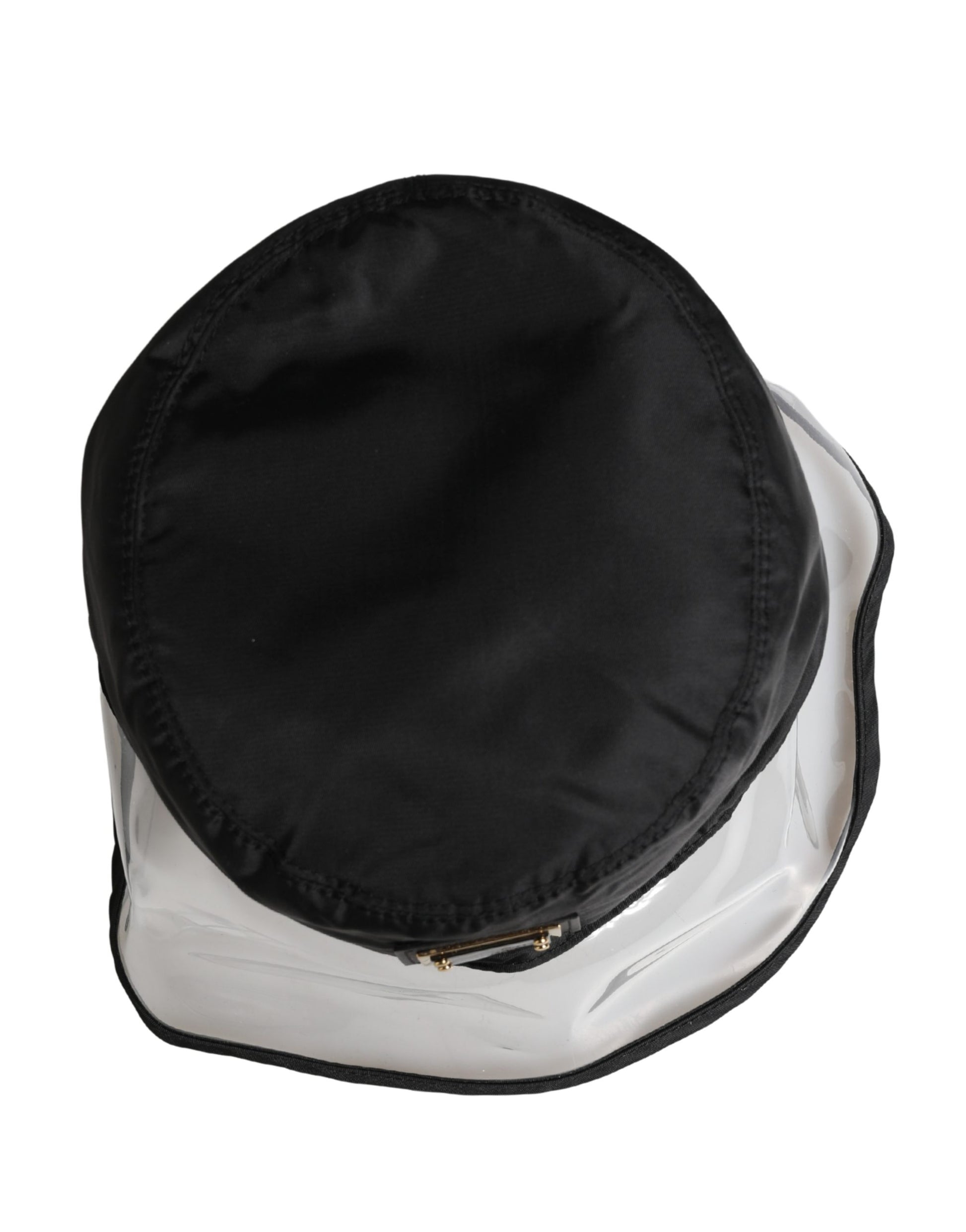 Dolce & Gabbana Black Bucket Hats for Men side view