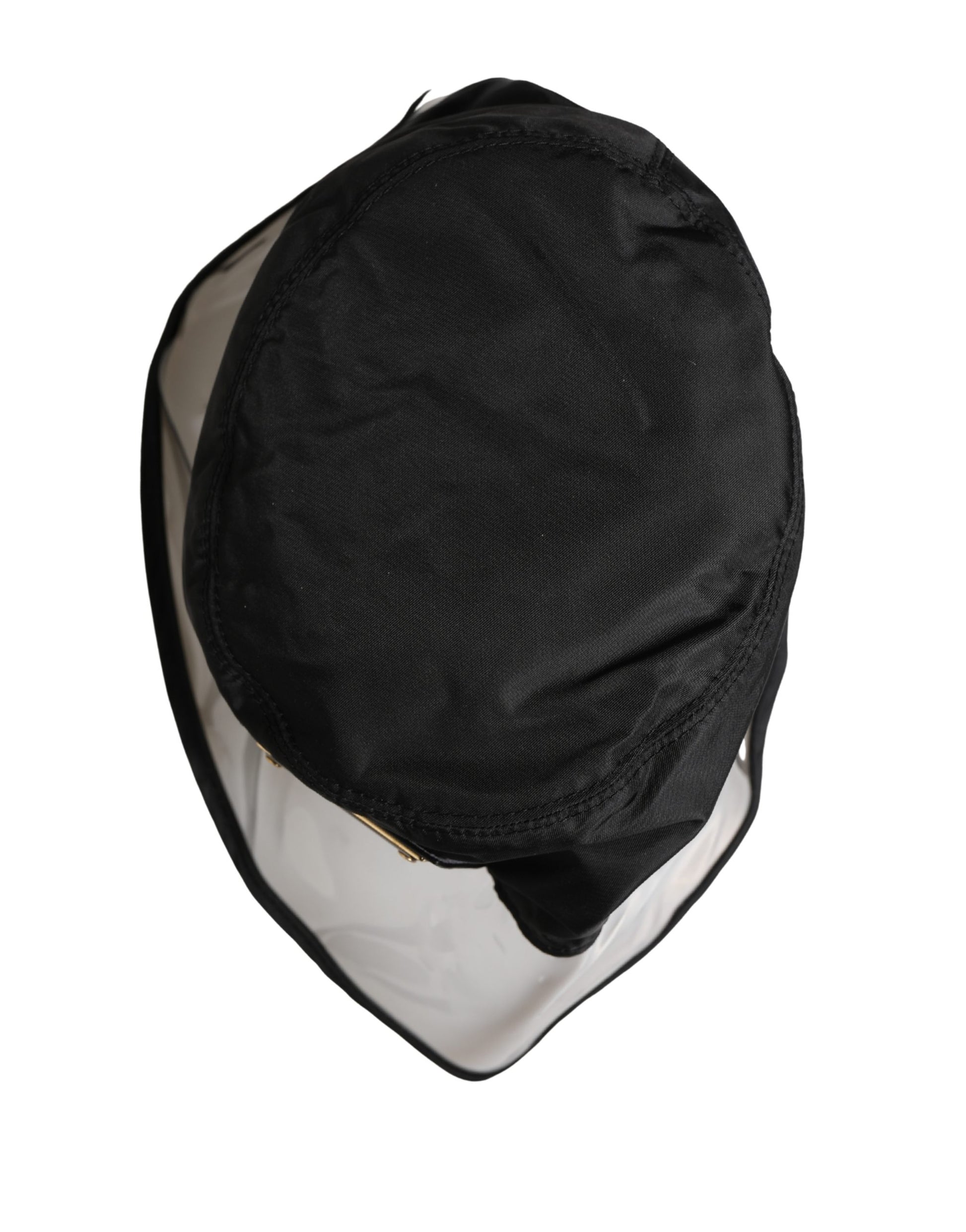 Dolce & Gabbana Black Bucket Hat for Men side view