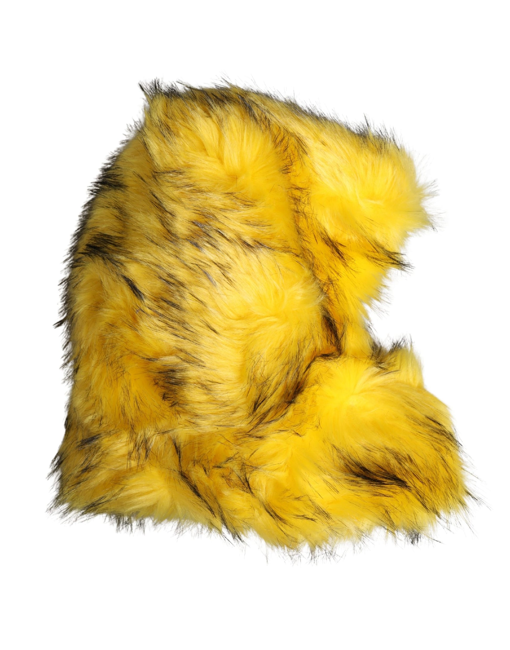 Dolce & Gabbana Yellow Bucket Hats for Women detail view