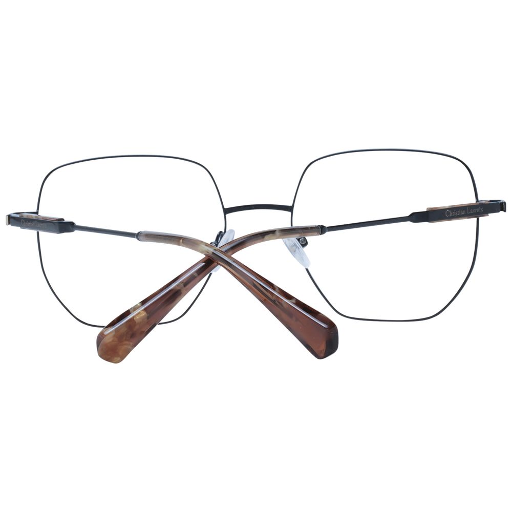 Christian Lacroix Black Glasses Frames for Women detail view