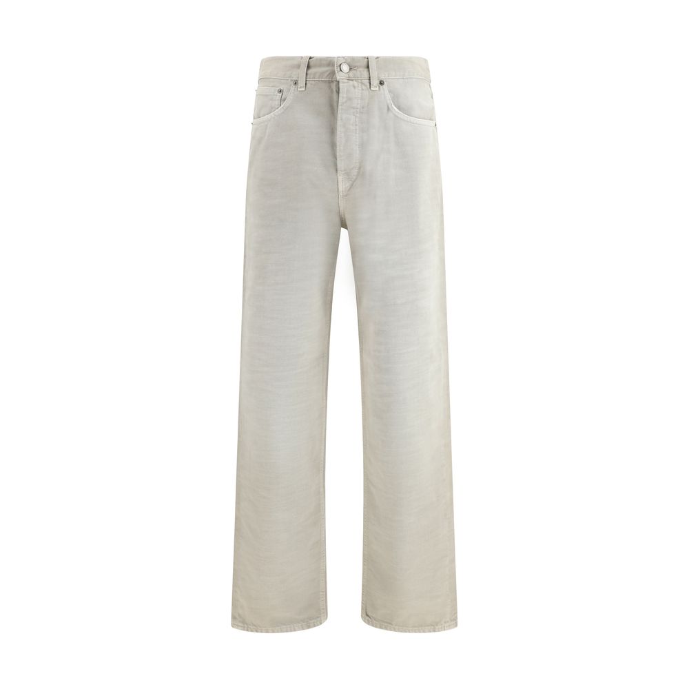 Jean droit en coton gris Haikure