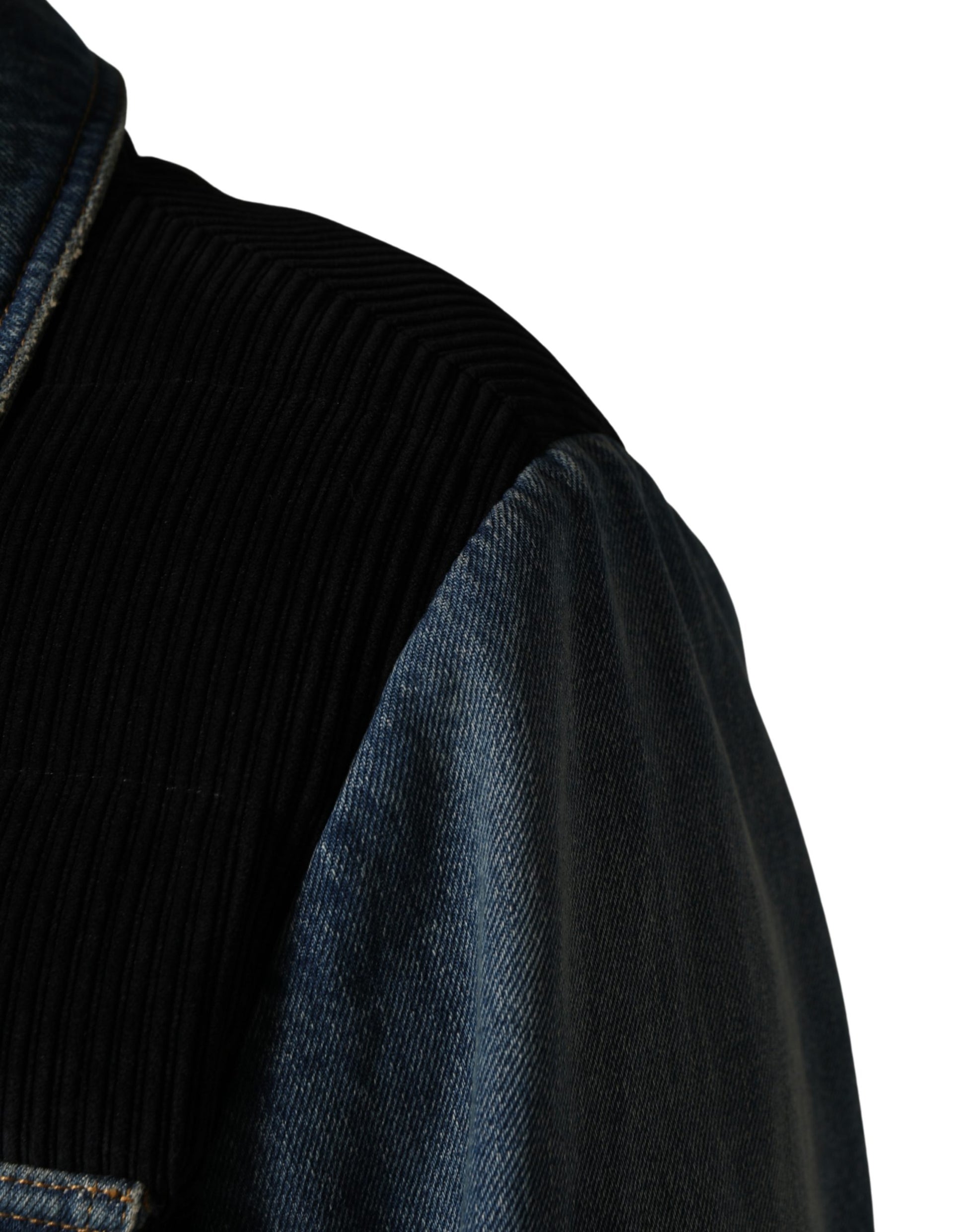 Dolce & Gabbana Black Denim Jackets for Men additional view
