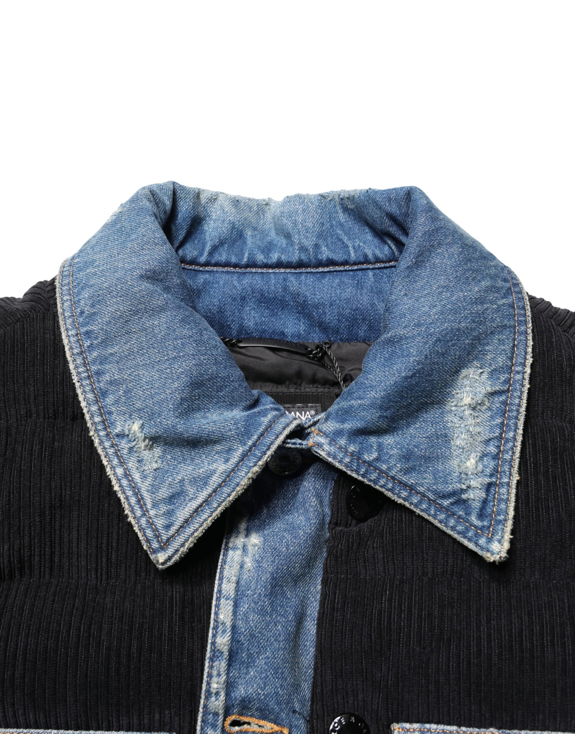 Dolce & Gabbana Black Denim Jackets for Men additional view