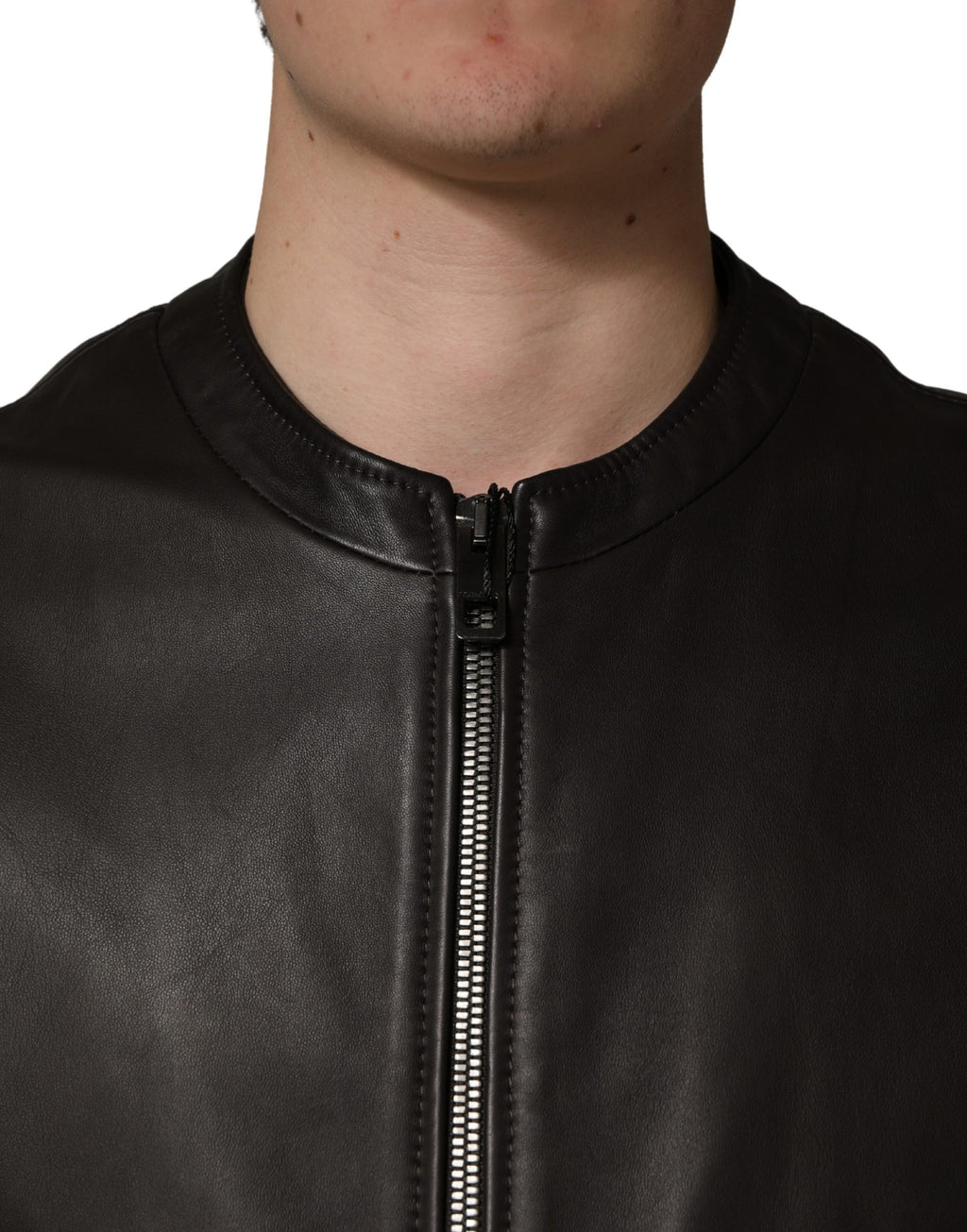 Dolce & Gabbana Black Biker Jackets for Men additional view