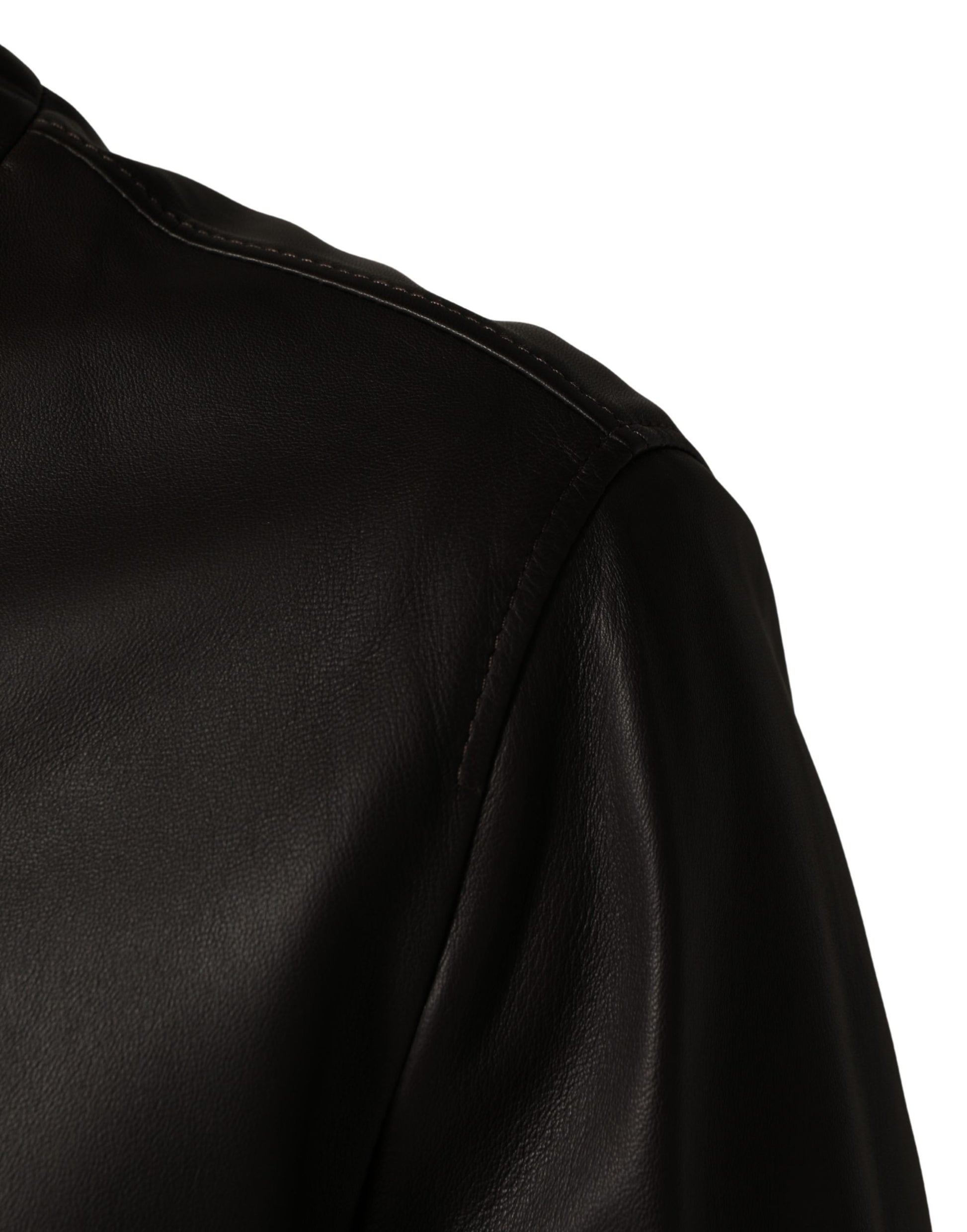 Dolce & Gabbana Black Biker Jackets for Men additional view