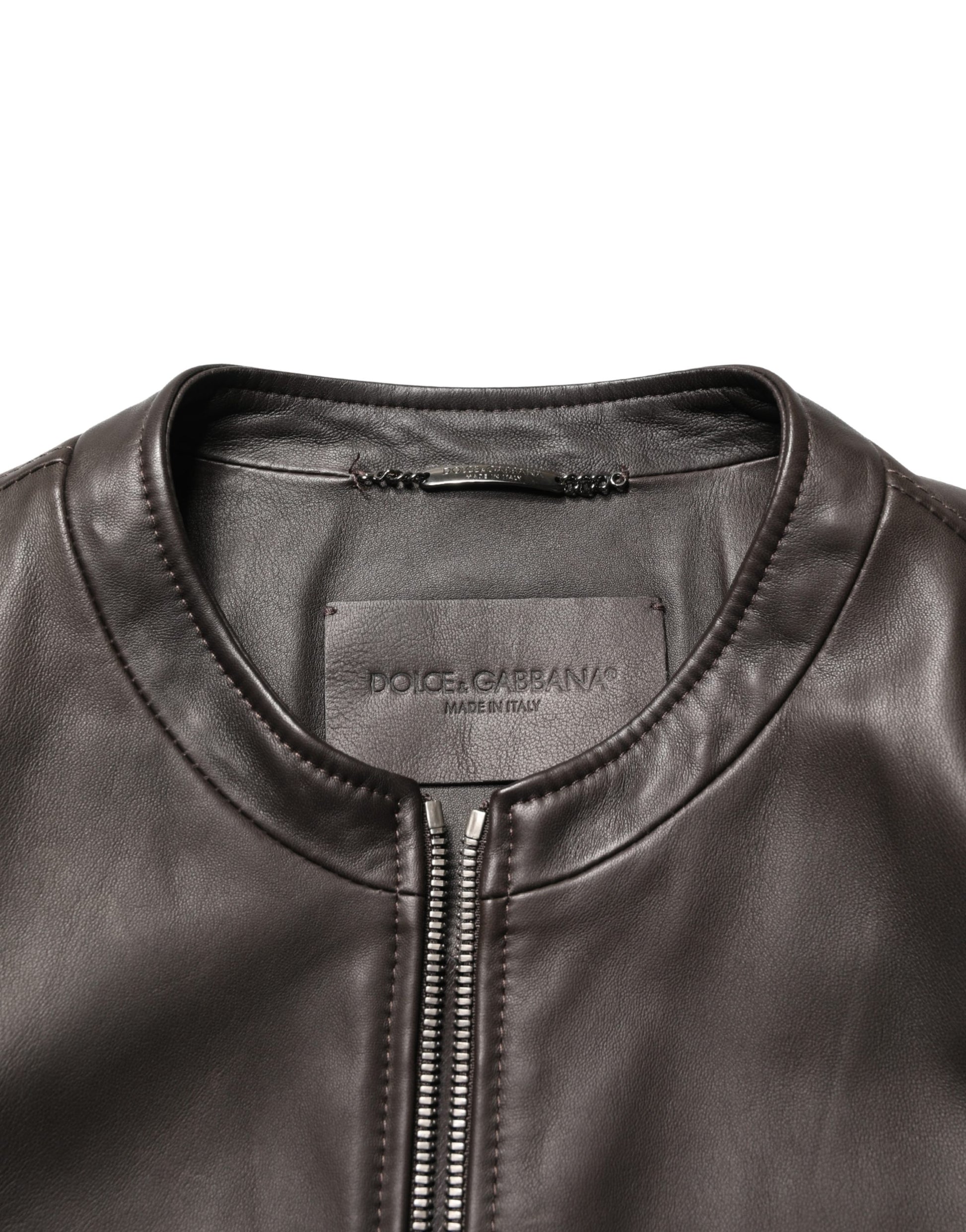 Dolce & Gabbana Black Biker Jackets for Men additional view