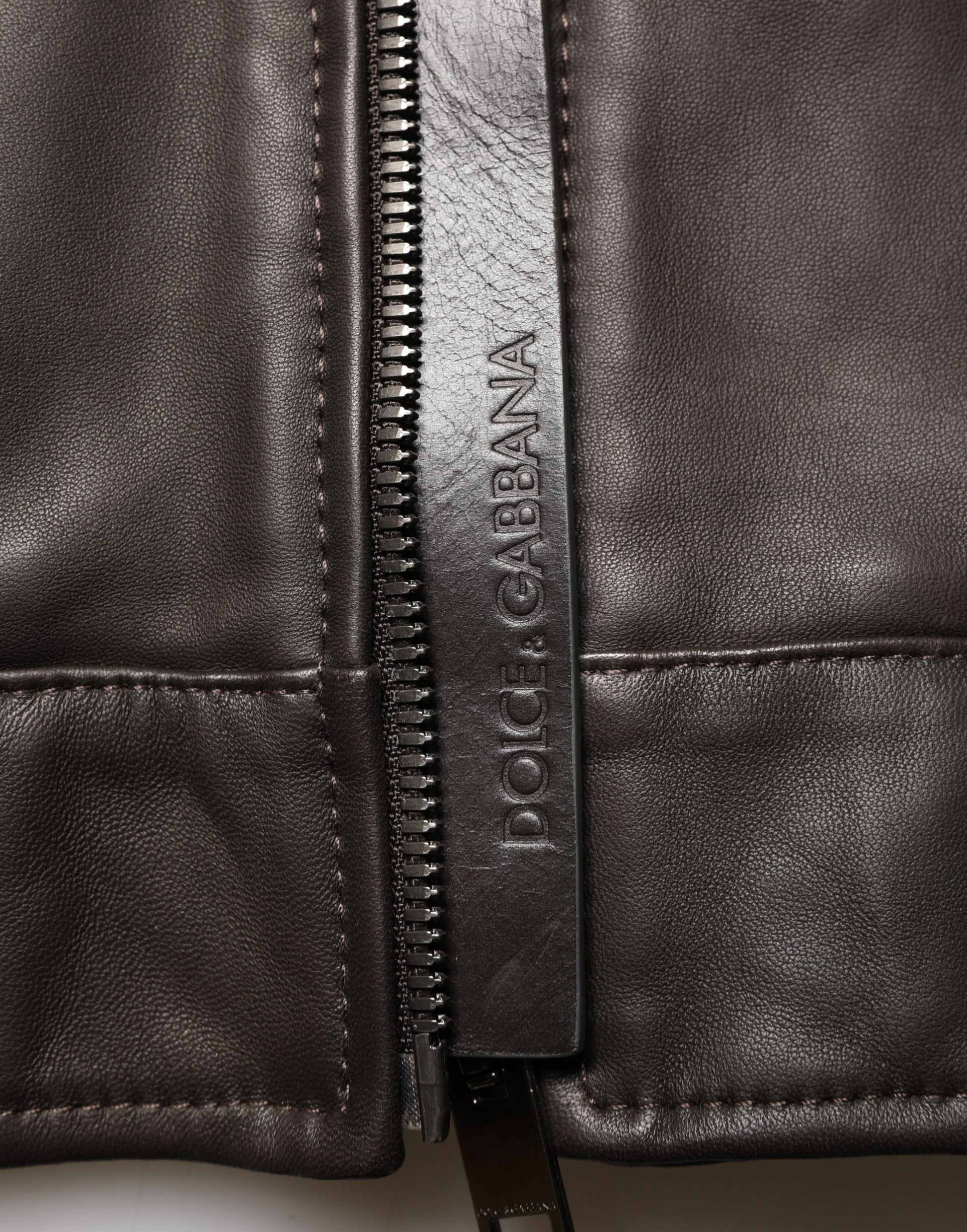 Dolce & Gabbana Black Biker Jackets for Men additional view