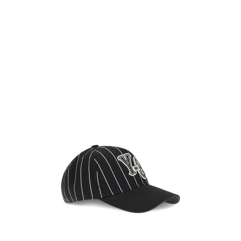 Casquette Y-3 noire en polyester (casquette de baseball)