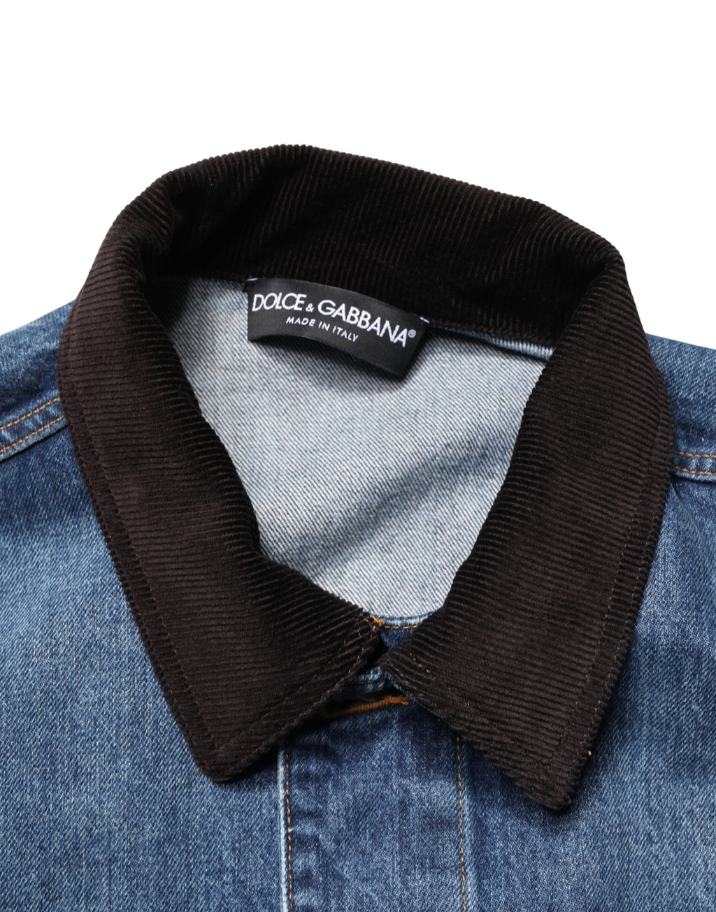 Dolce & Gabbana Black Denim Jackets for Men additional view
