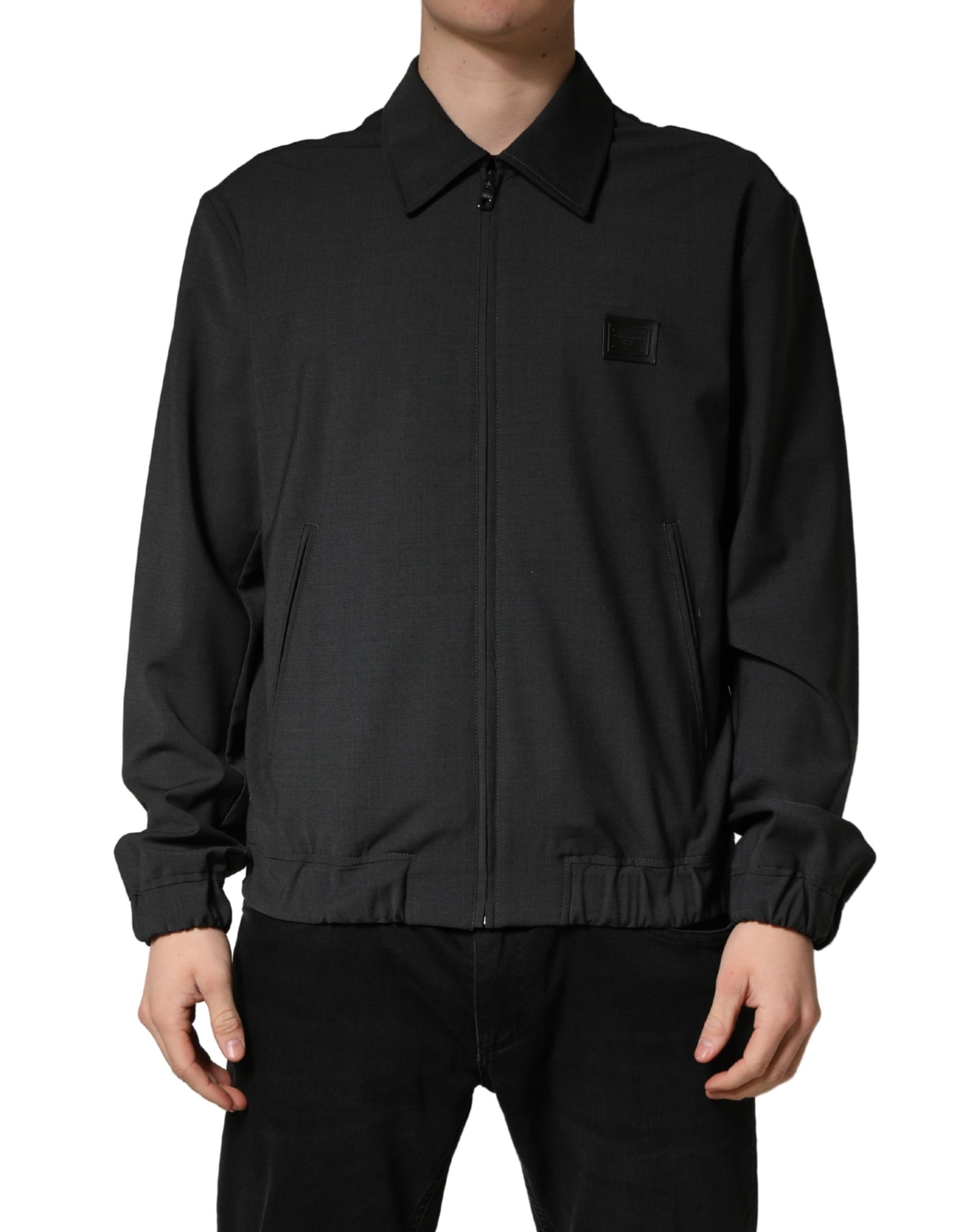 Dolce & Gabbana Black Bomber for Men alternate view