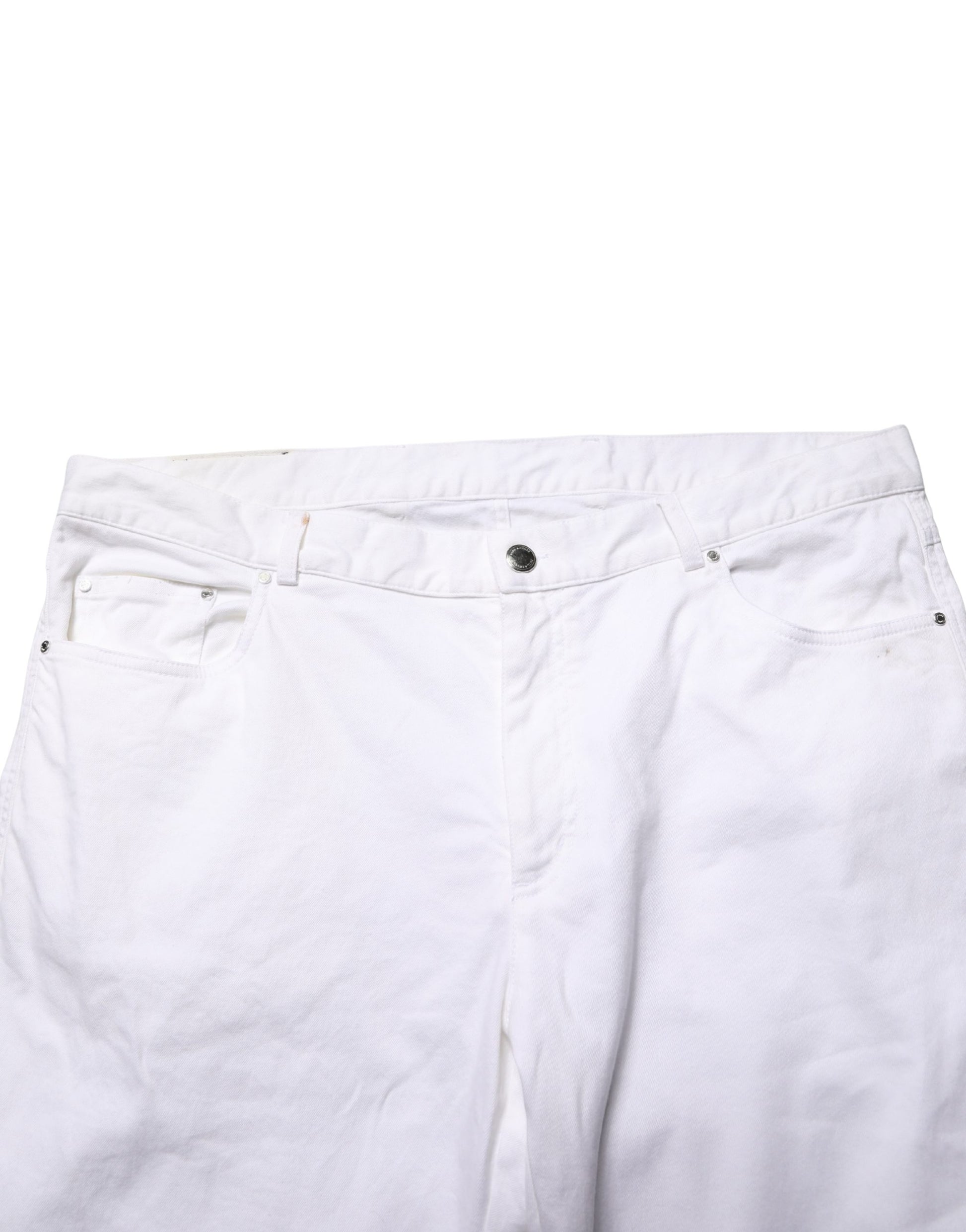 Paul & Shark White Straight Leg Jeans for Men additional view
