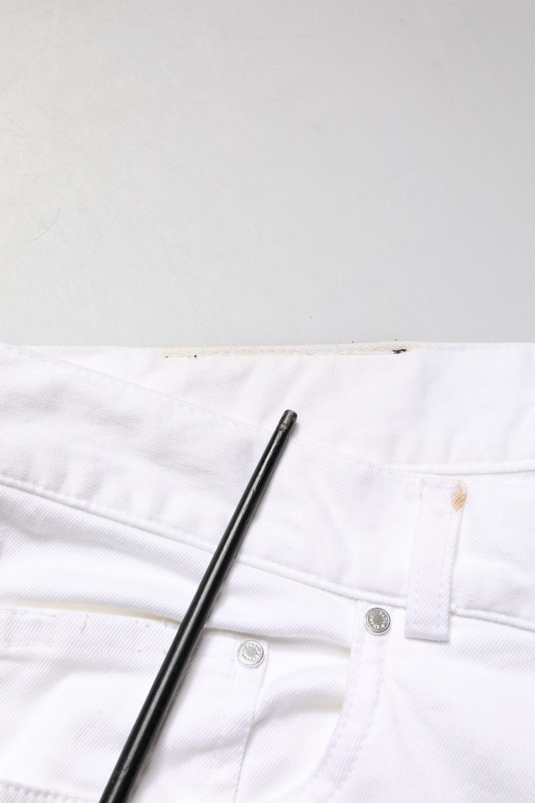 Paul & Shark White Straight Leg Jeans for Men additional view