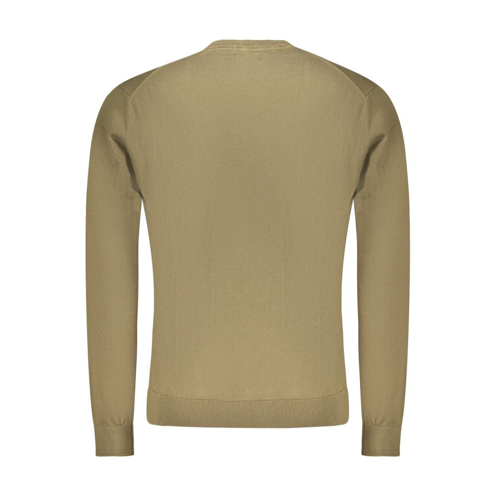 Chemise en coton à manches longues pour homme Napapijri vert