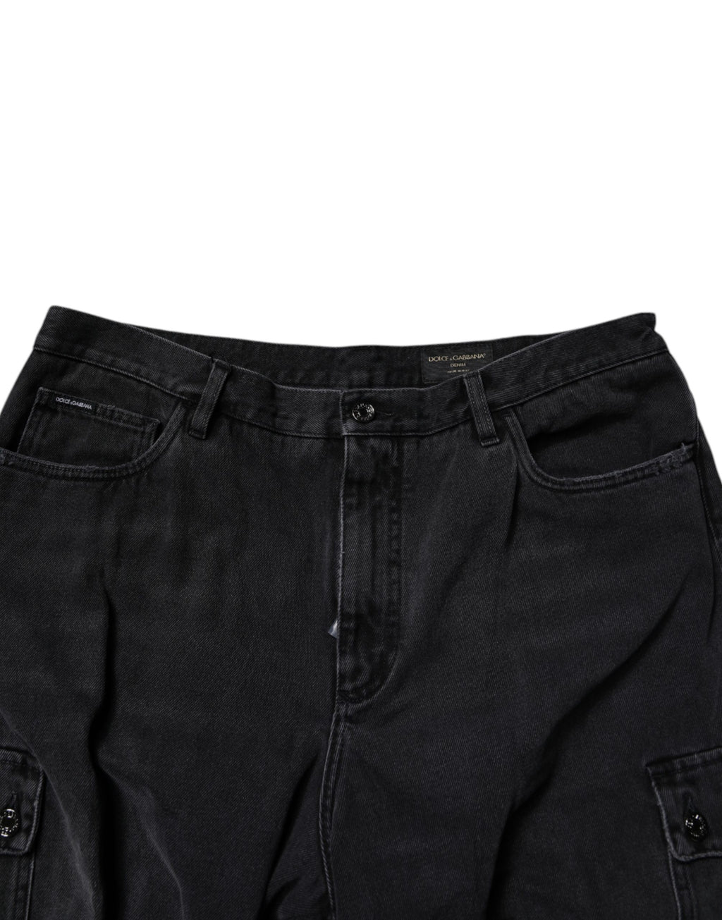 Dolce & Gabbana Black Bermuda for Men additional view
