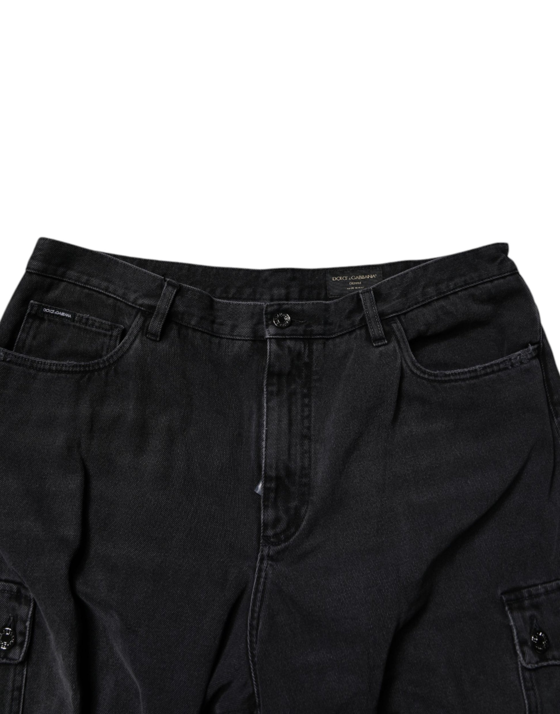 Dolce & Gabbana Black Bermuda for Men additional view