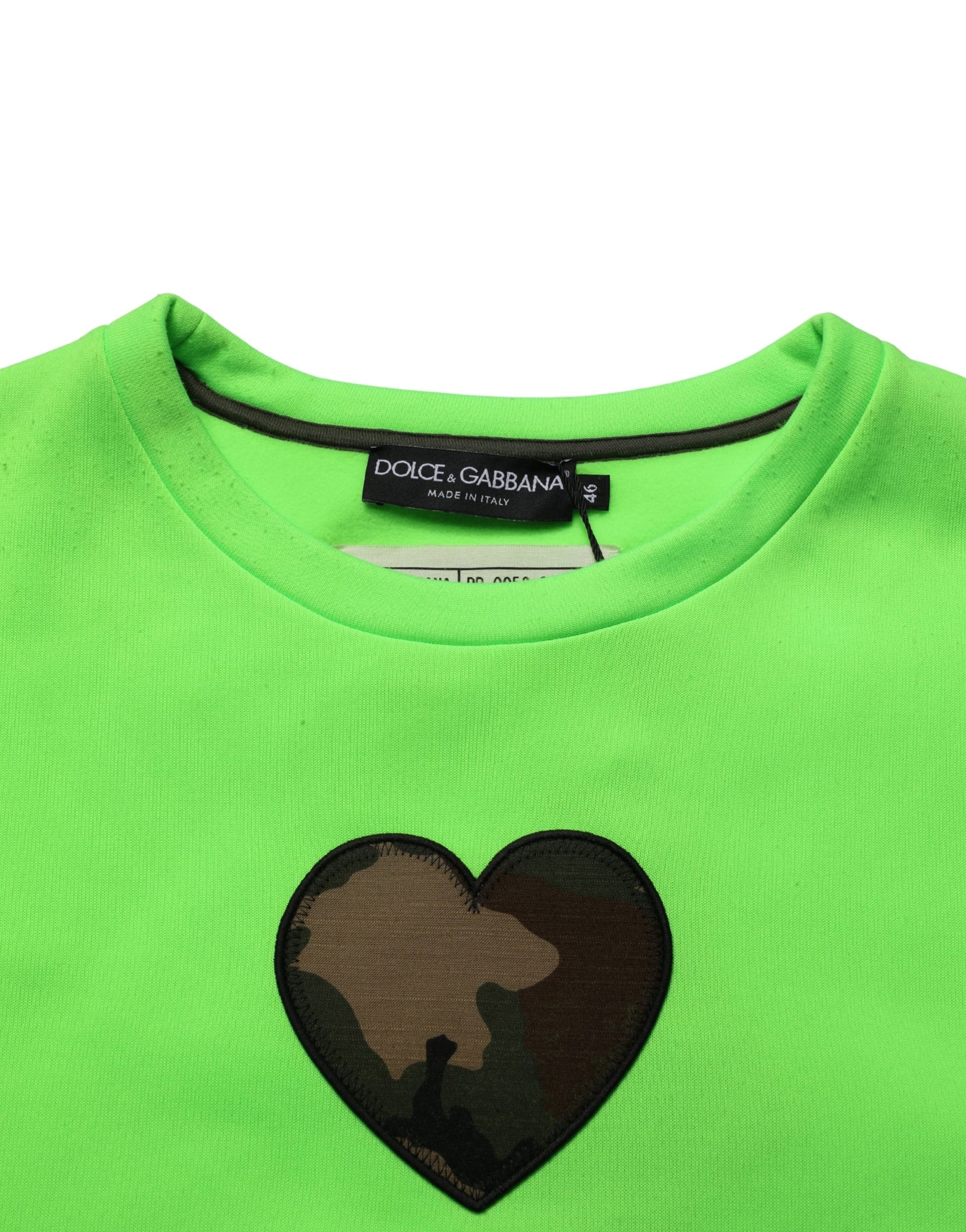 Dolce & Gabbana Green Sweatshirt for Men additional view