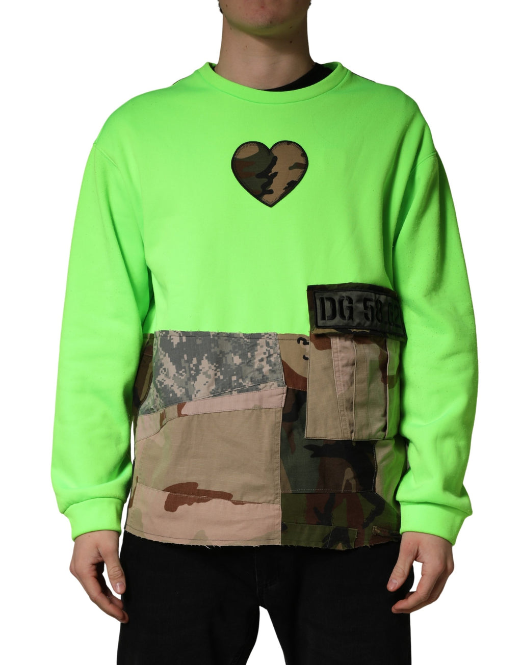 Dolce & Gabbana Green Sweatshirt for Men alternate view