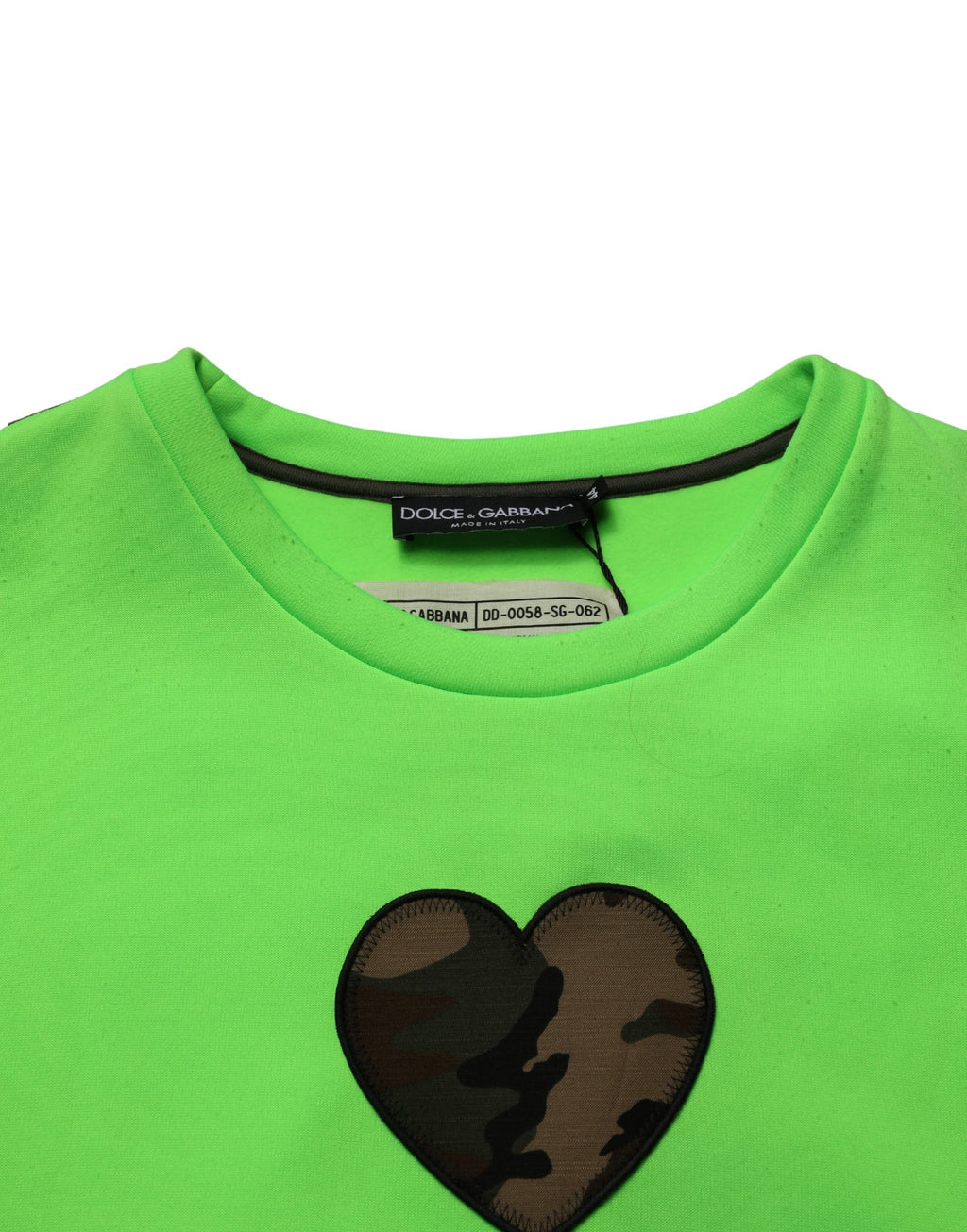 Dolce & Gabbana Green Sweatshirt for Men additional view