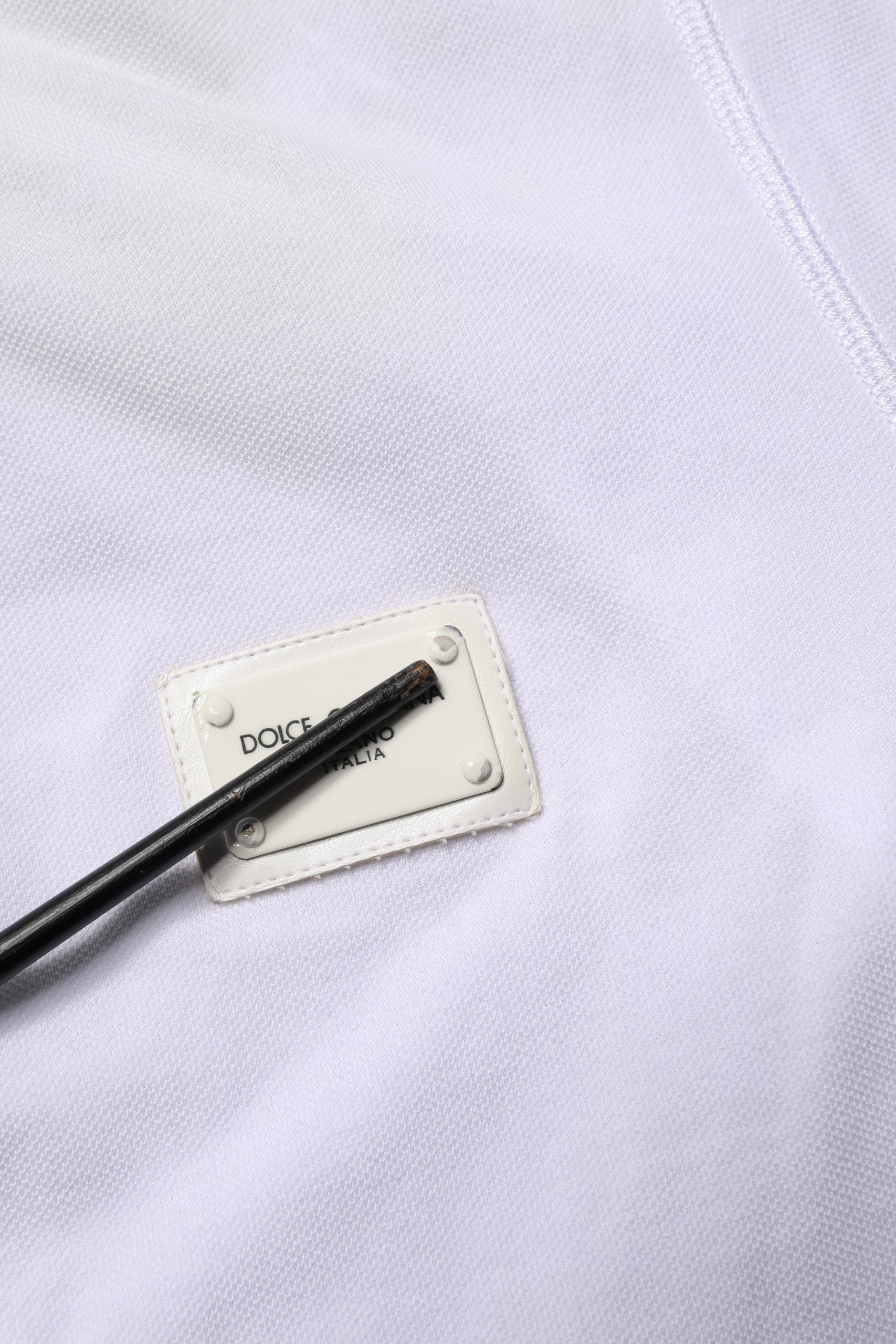 Dolce & Gabbana White Polo Shirt for Men additional view