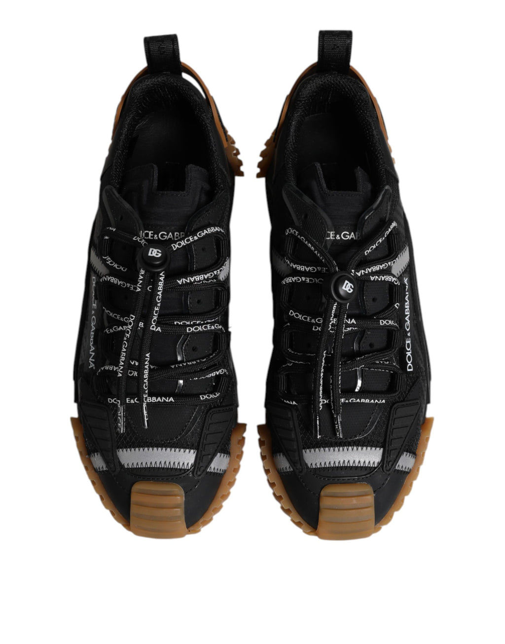 Dolce & Gabbana Black Low Top Sneakers for Men side view