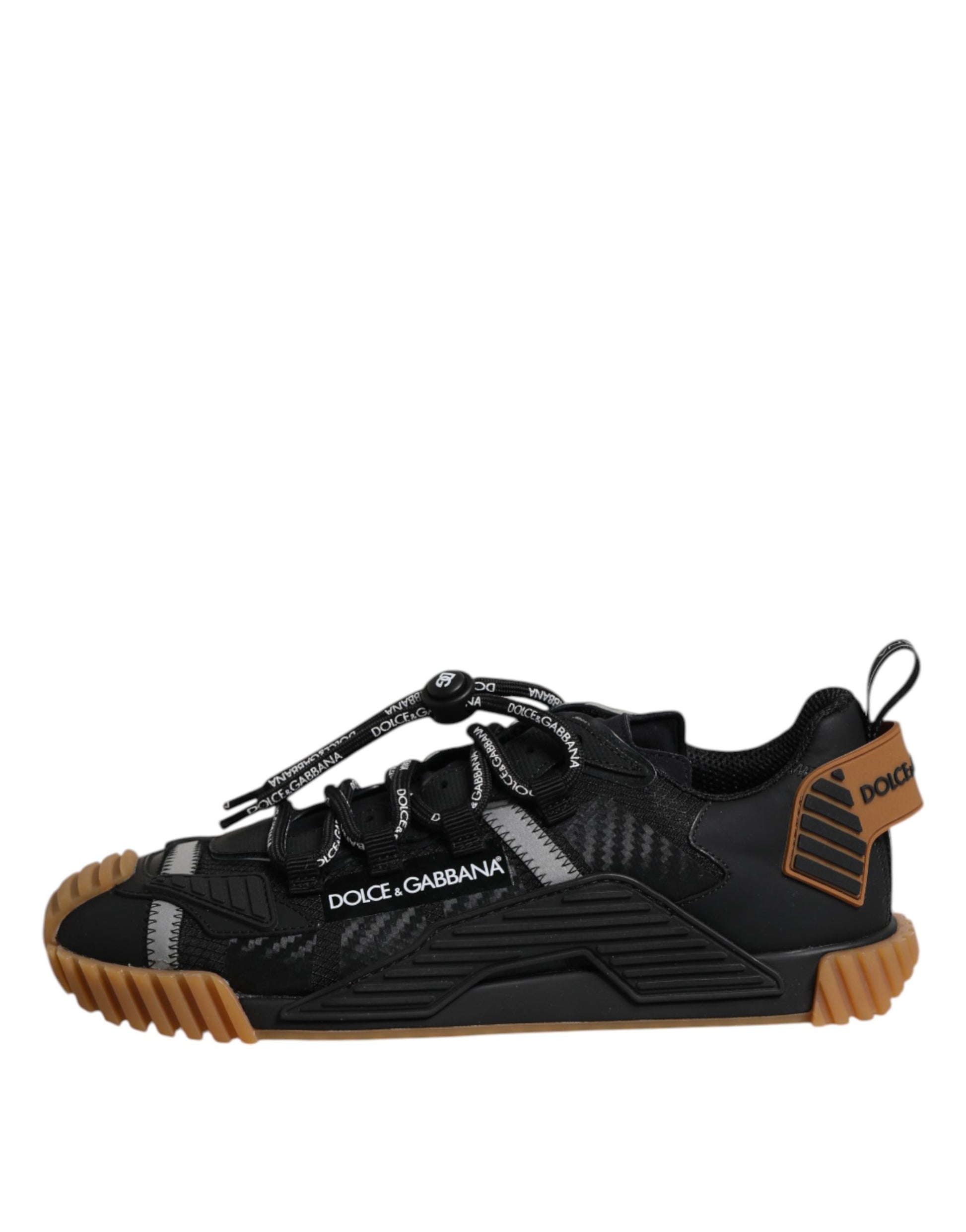 Dolce & Gabbana Black Low Top Sneakers for Men additional view