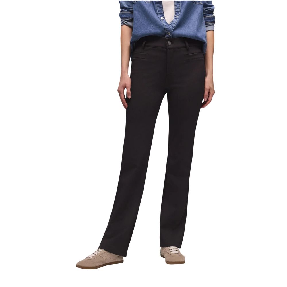 Pantalon noir en polyamide Street One