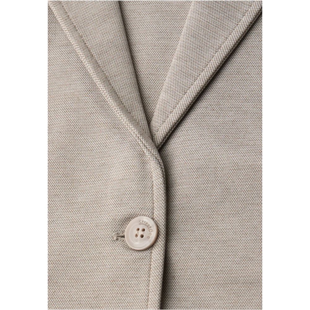 Street One Beige Blazer for Women side view