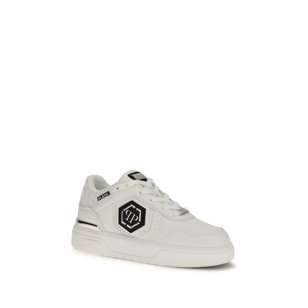 Philipp Plein White Athletic Sneakers for Men alternate view
