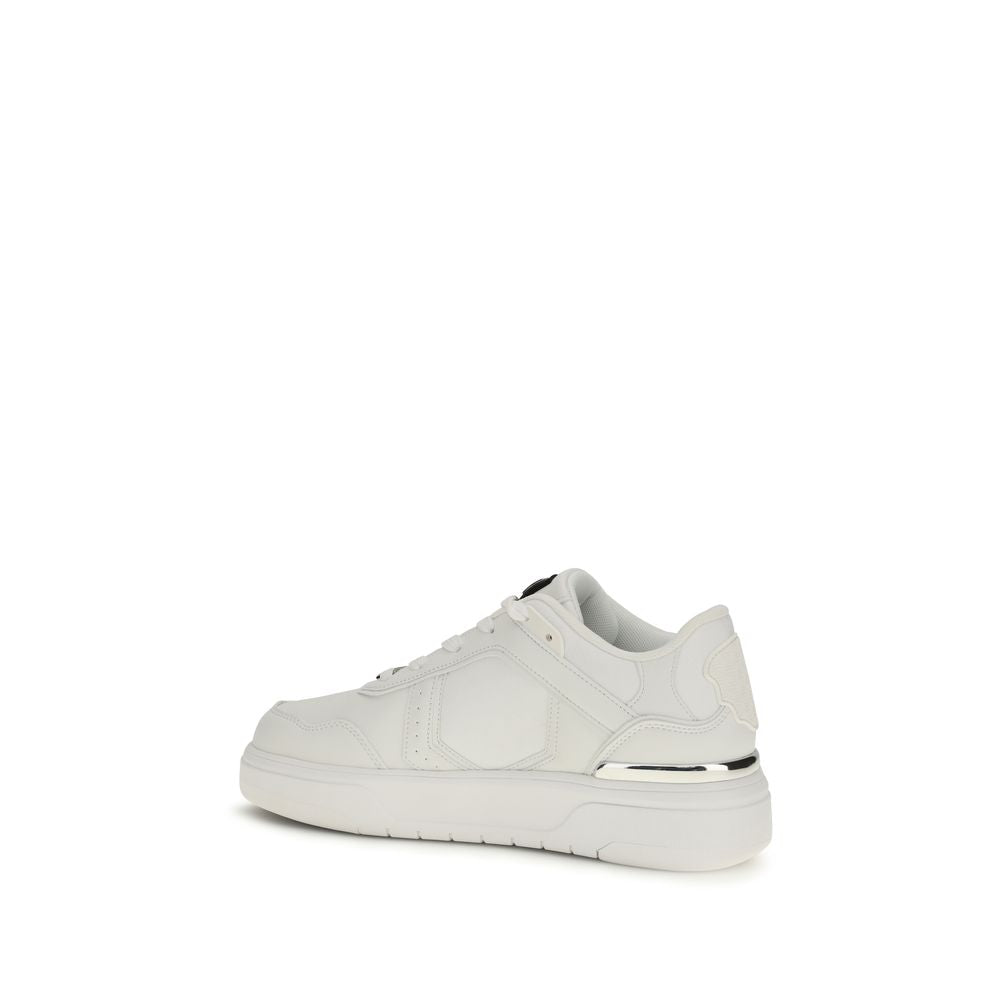 Philipp Plein White Athletic Sneakers for Men detail view