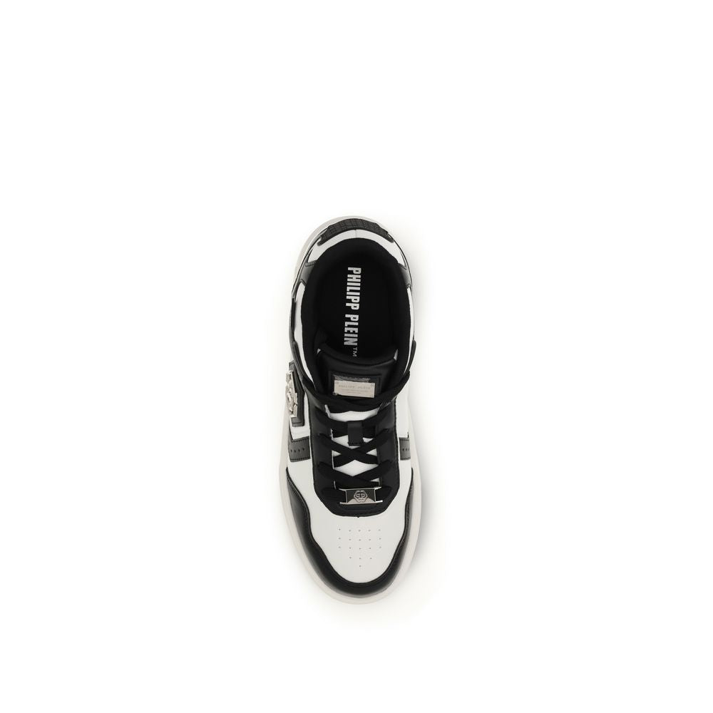 Philipp Plein Black Athletic Sneakers for Men side view