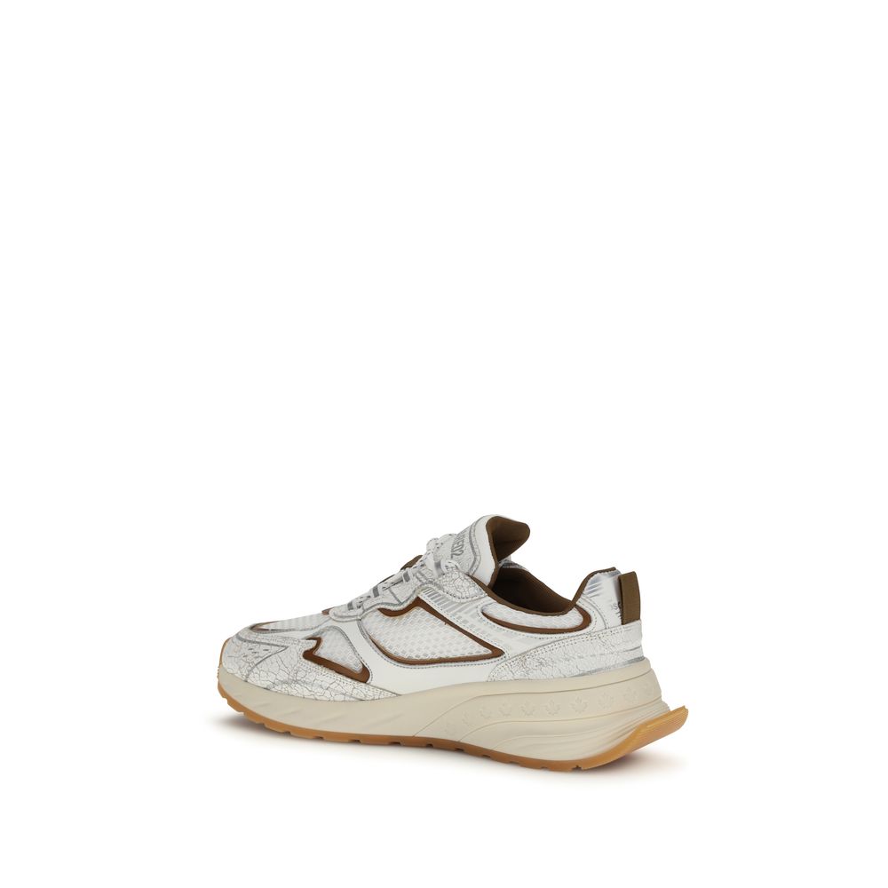 Dsquared² White Athletic Sneakers for Men detail view