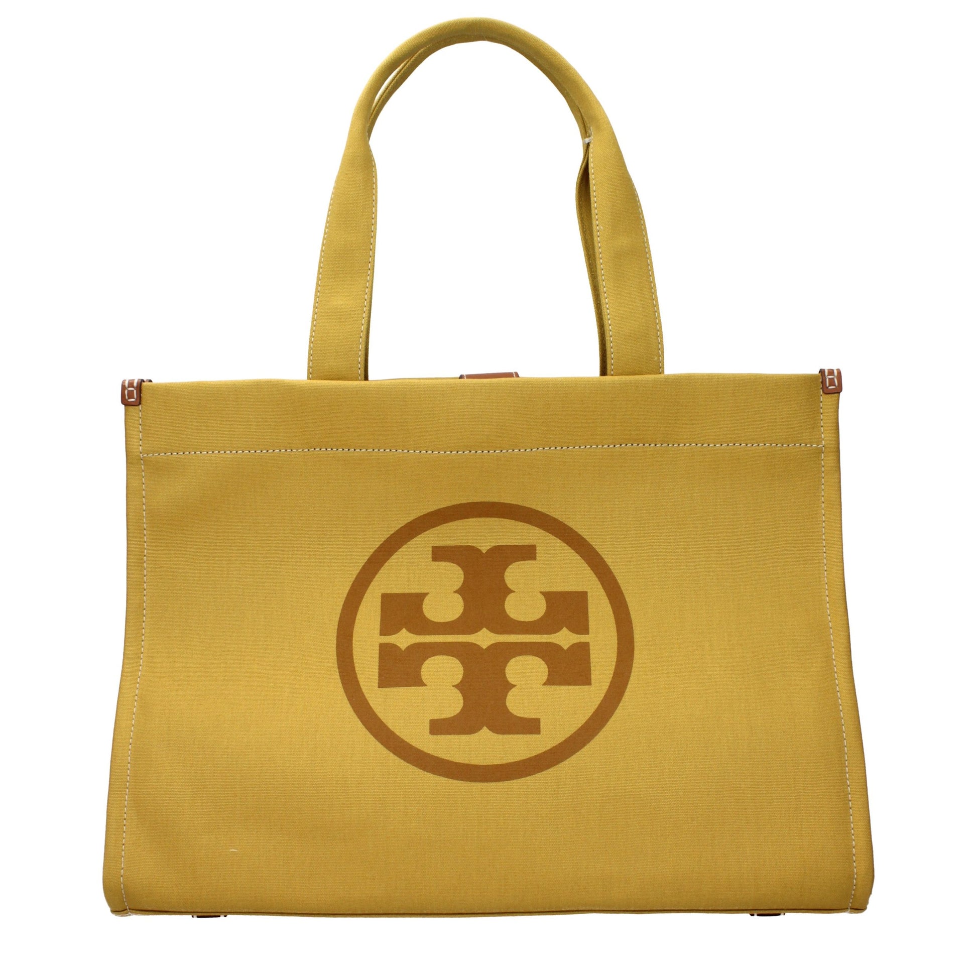 Sac à bandoulière en tissu jaune Tory Burch