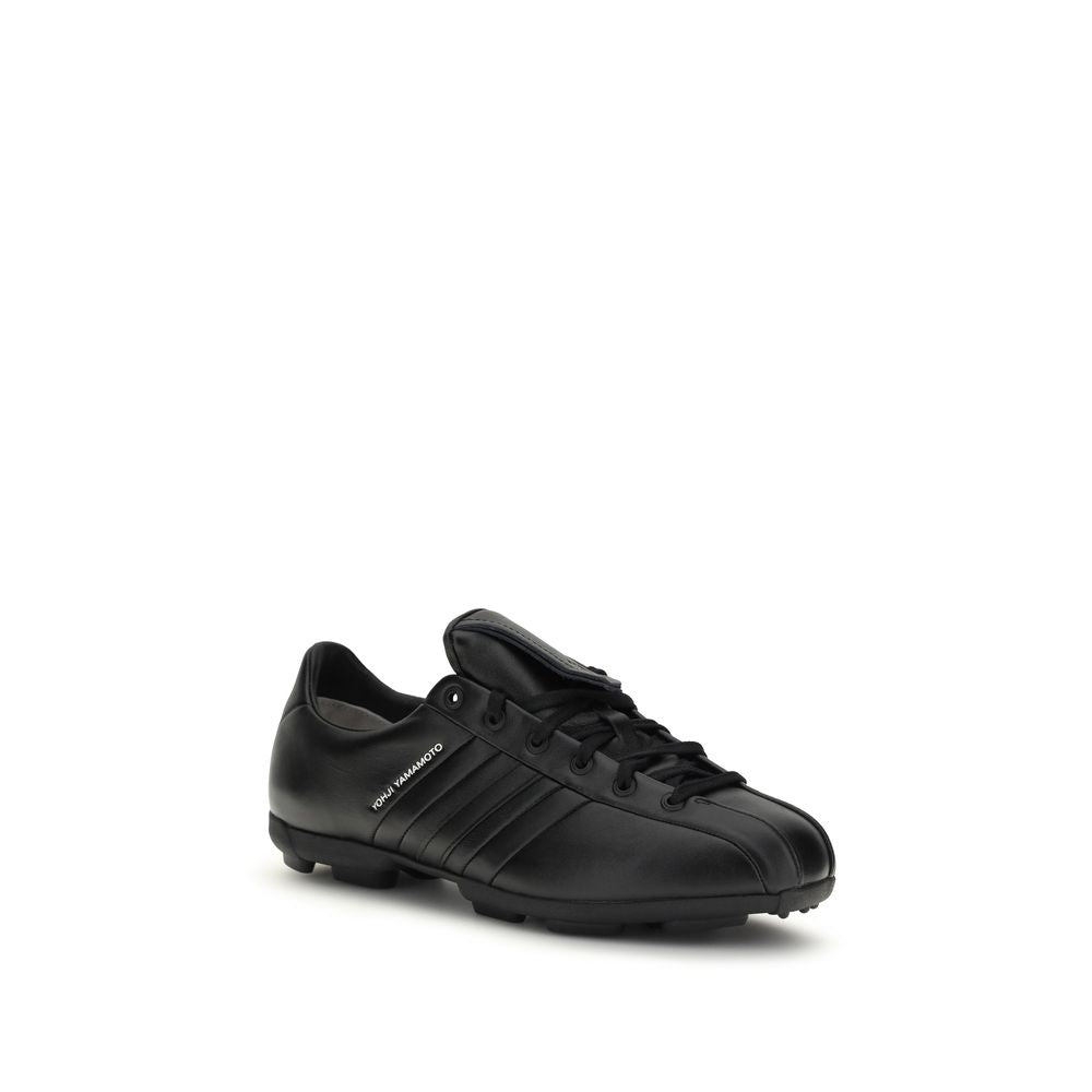 Baskets athlétiques Y-3 en cuir de veau noir Bos Taurus
