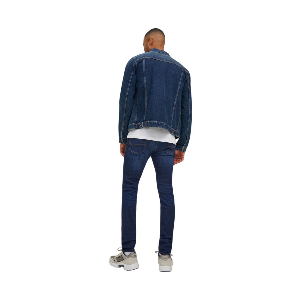 Jack Jones Blue Skinny Jeans for Men detail view