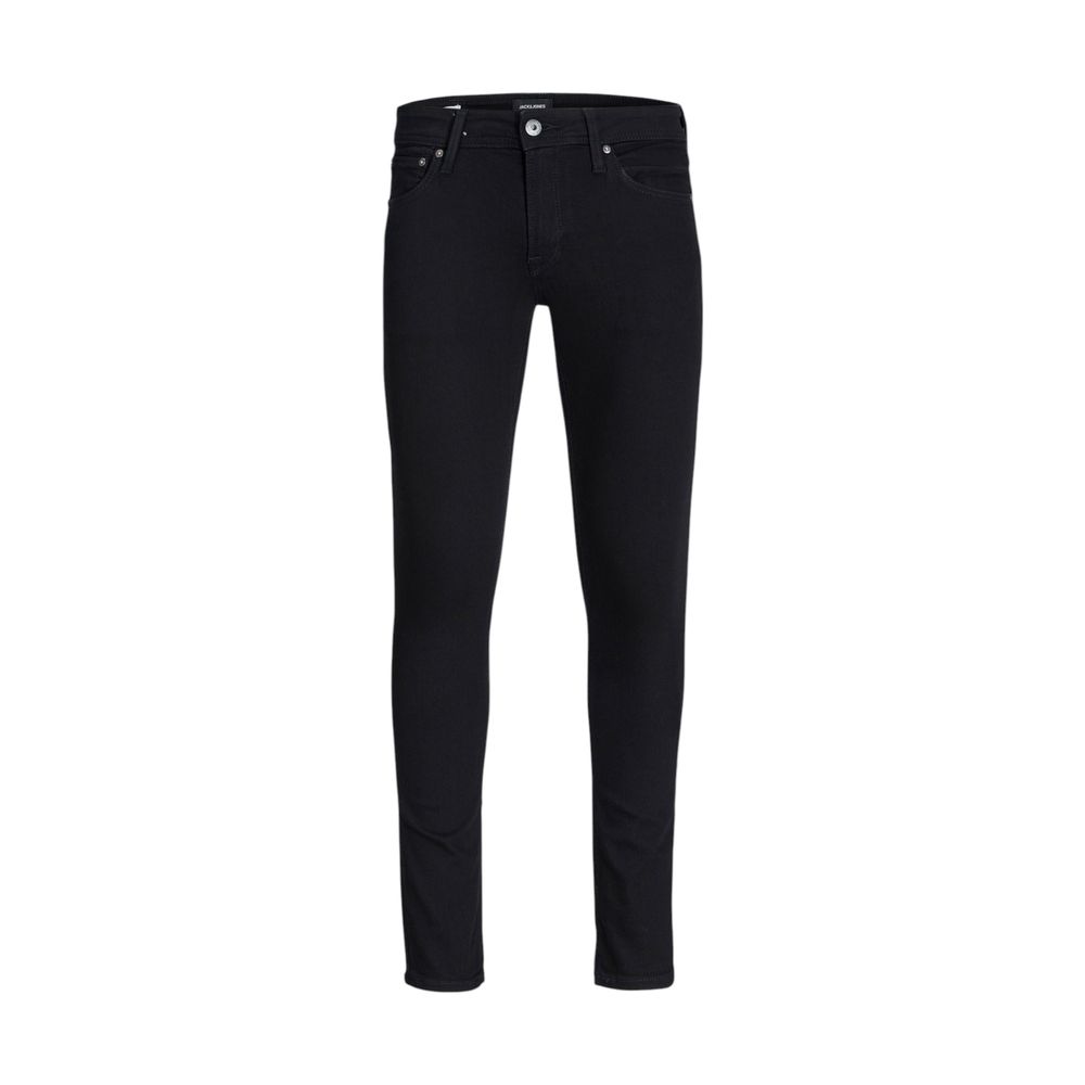 Jack Jones Black Skinny Jeans for Men