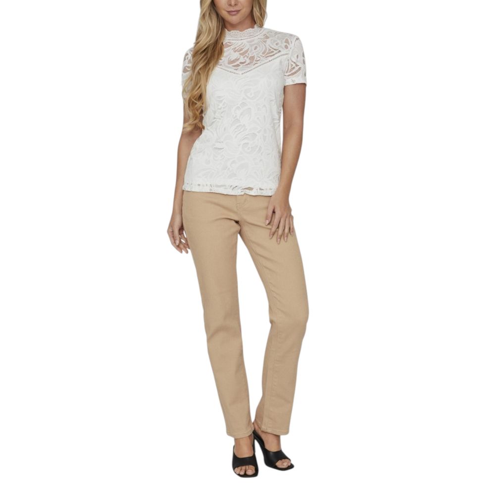 Vila Clothes White T-Shirt for Women additional view