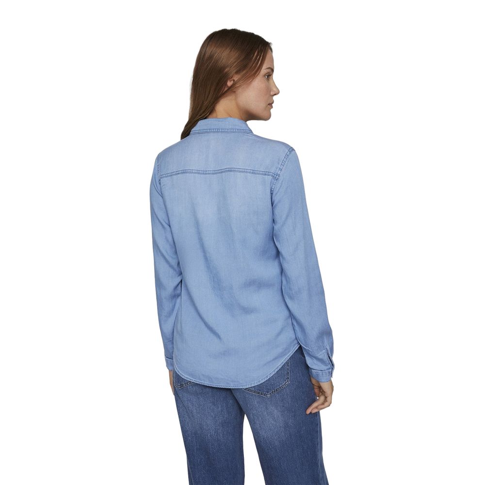 Vila Clothes Blue Blouse for Women detail view
